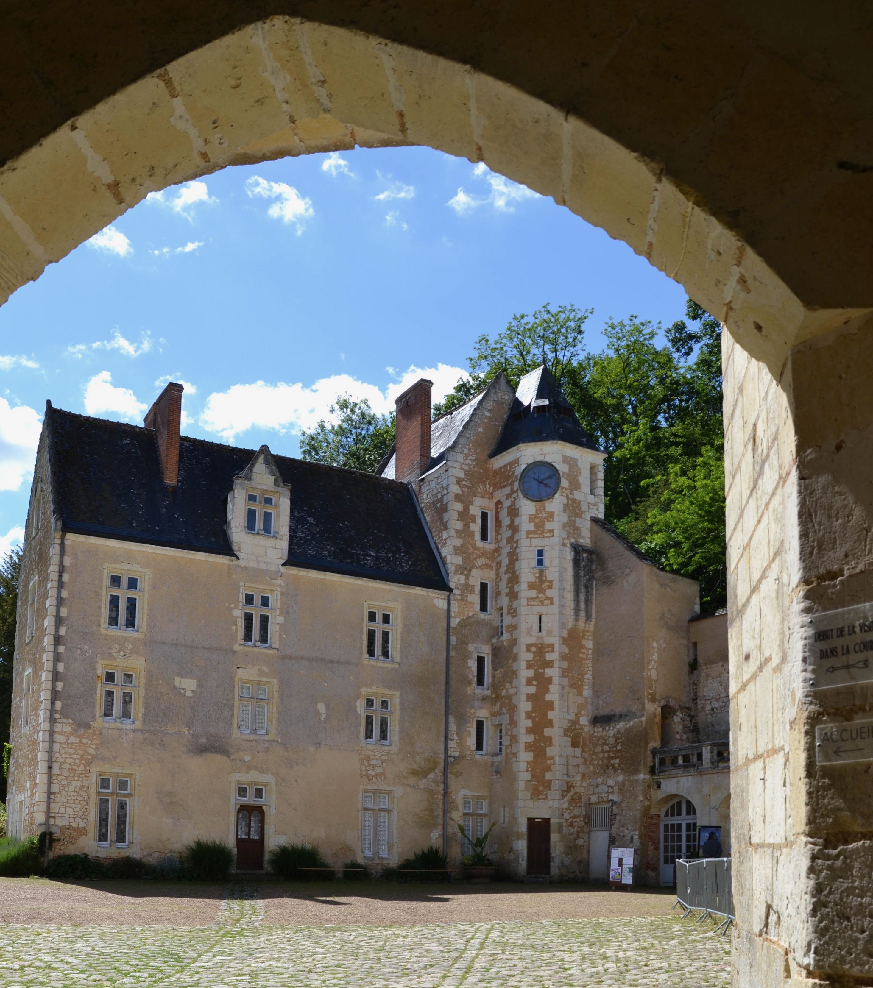 Petit château, domaine de Courtanvaux