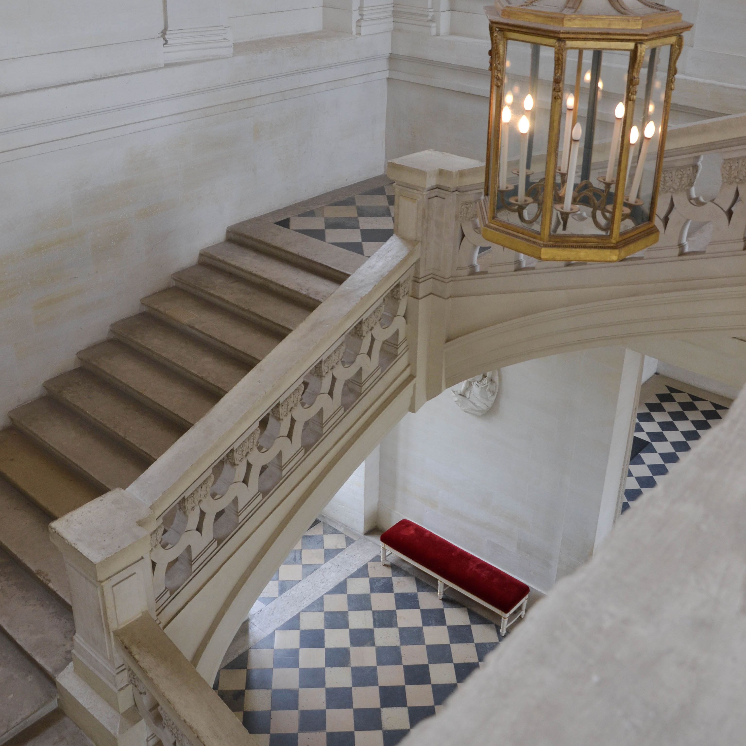 Escalier, Château de Maisons