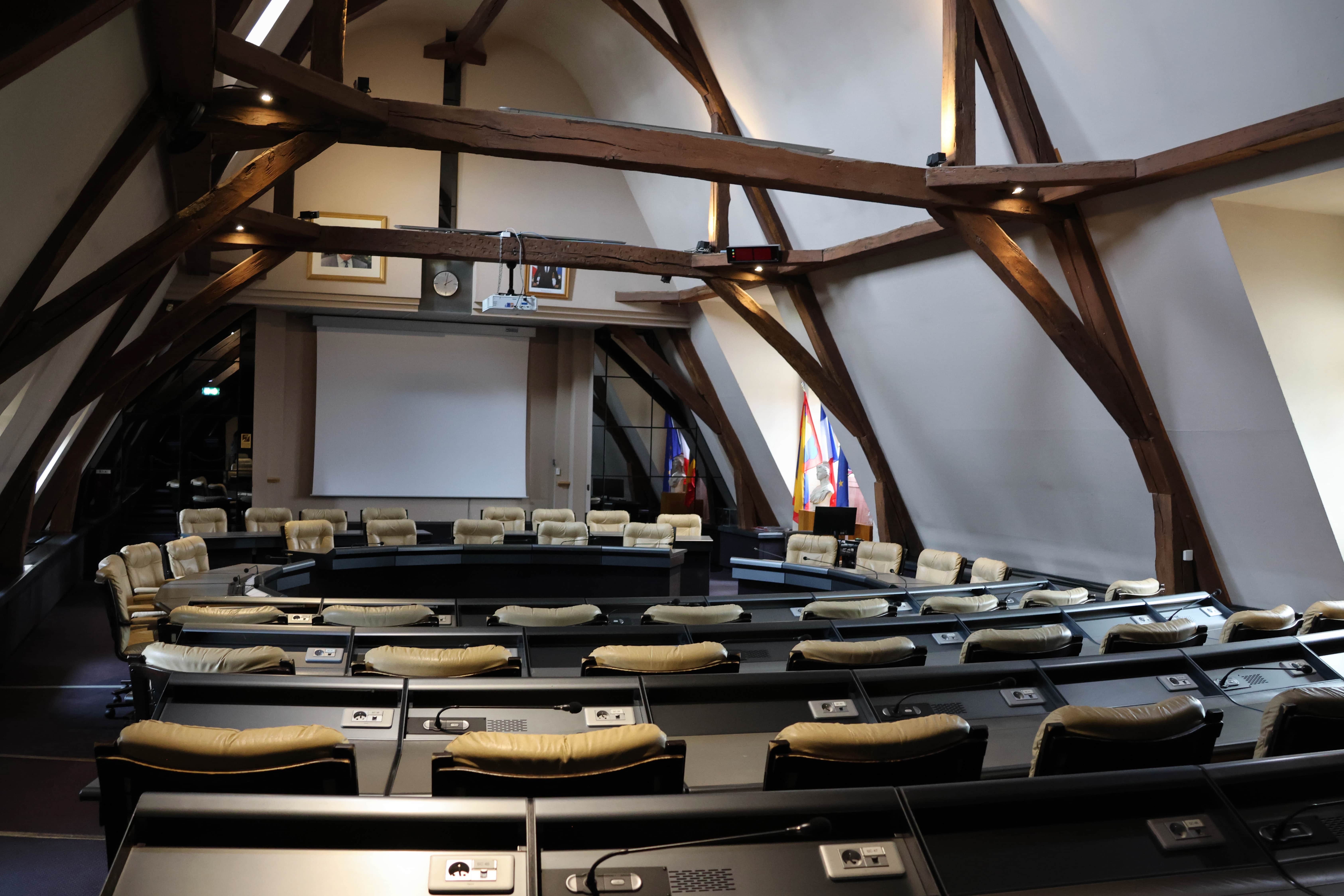 Salle des conseils, Palais Ducal, Nevers