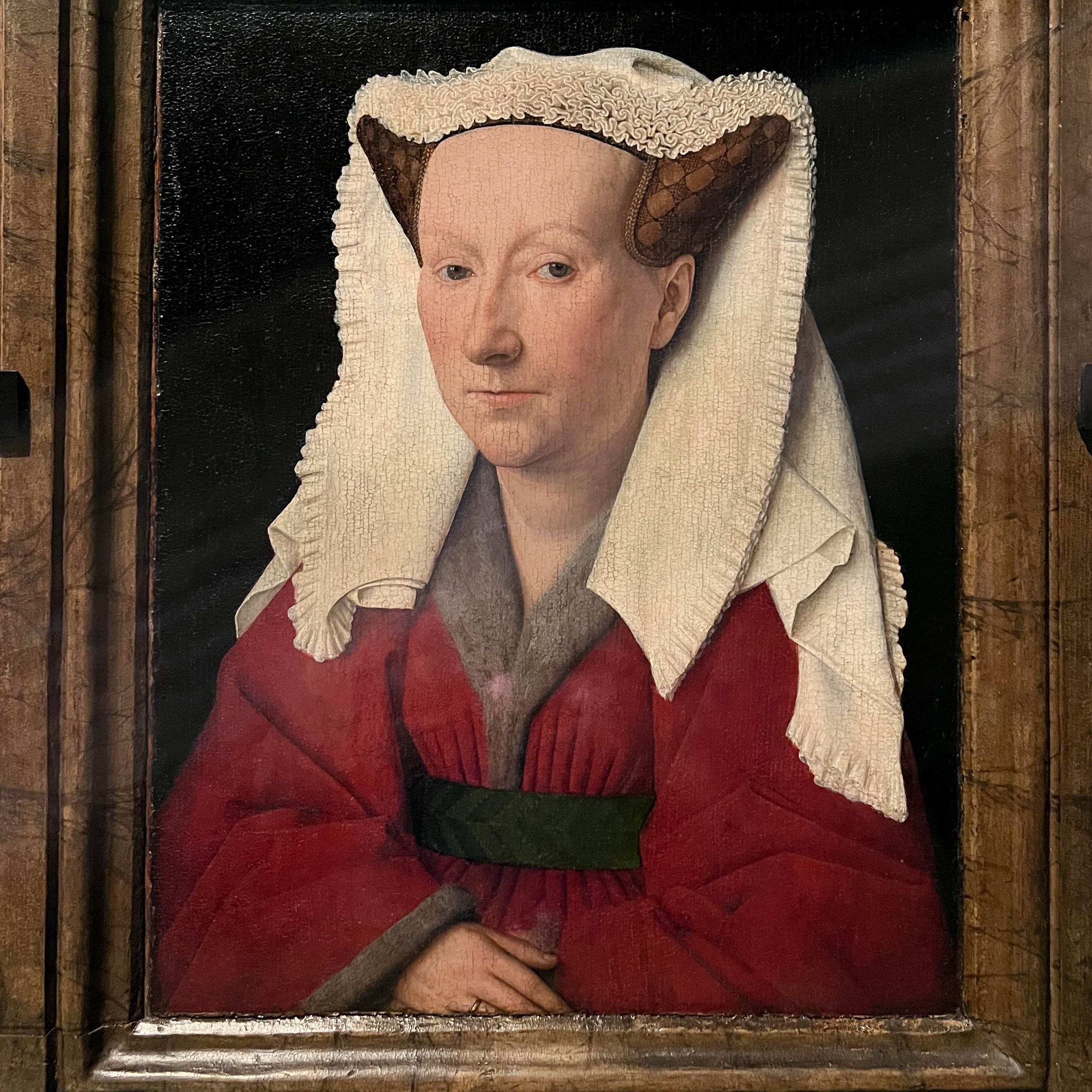 Portrait de Margareta van Eyck (1439), Jan van Eyck, Musée Groeninge, Bruges