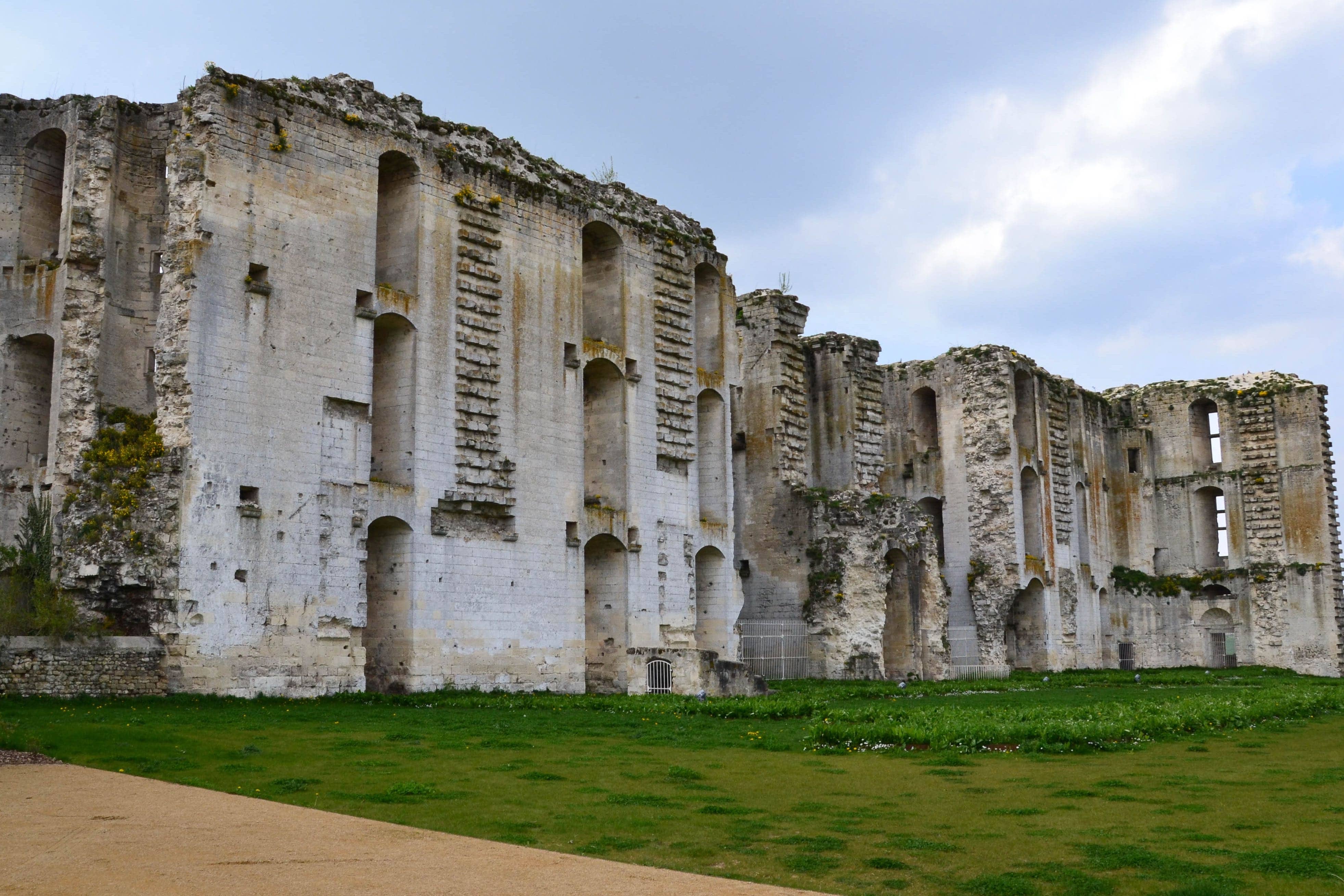 Mur intérieur, château de La Ferté-Milon