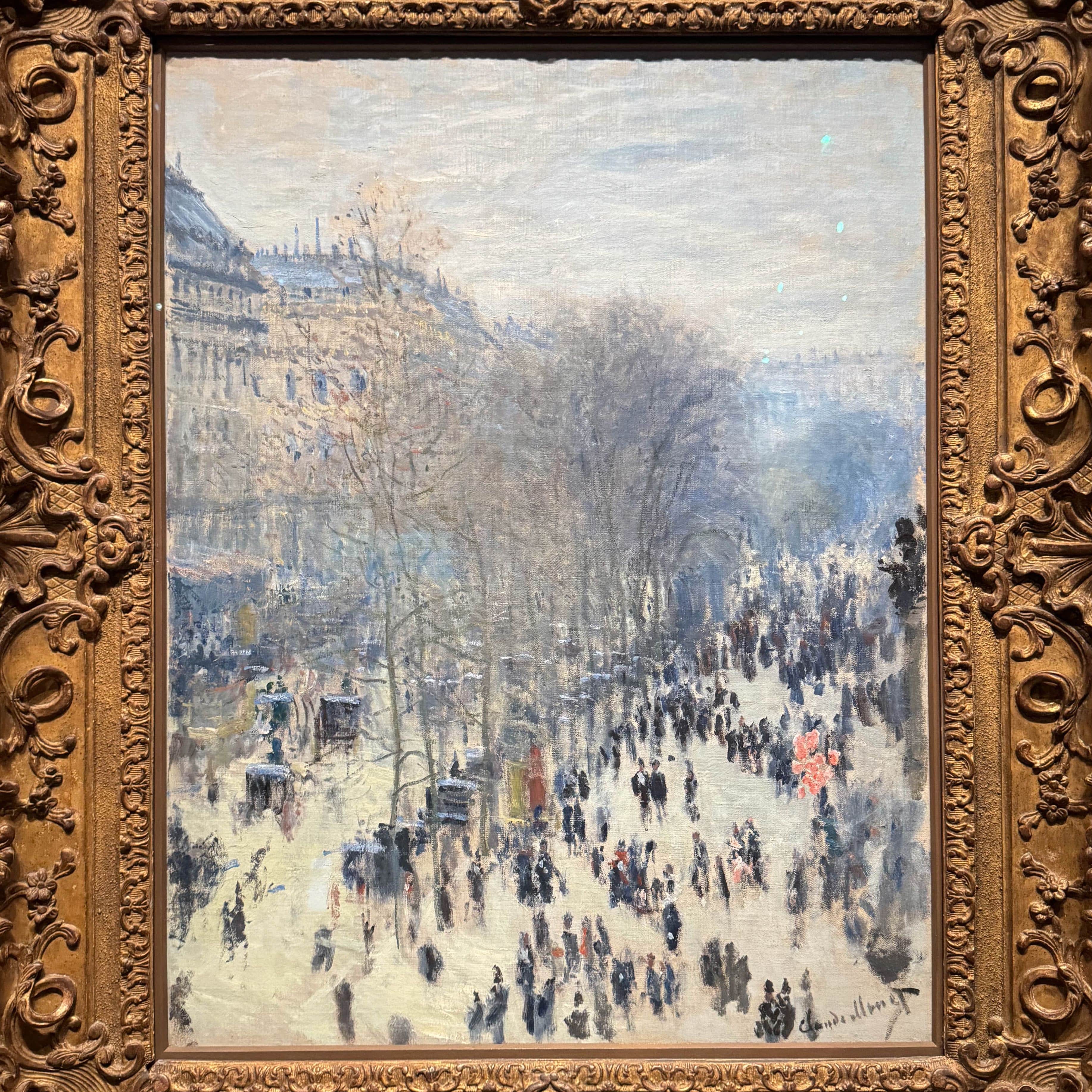 Boulevard des Capucines, Claude Monet, Première exposition impressionniste, n° 97