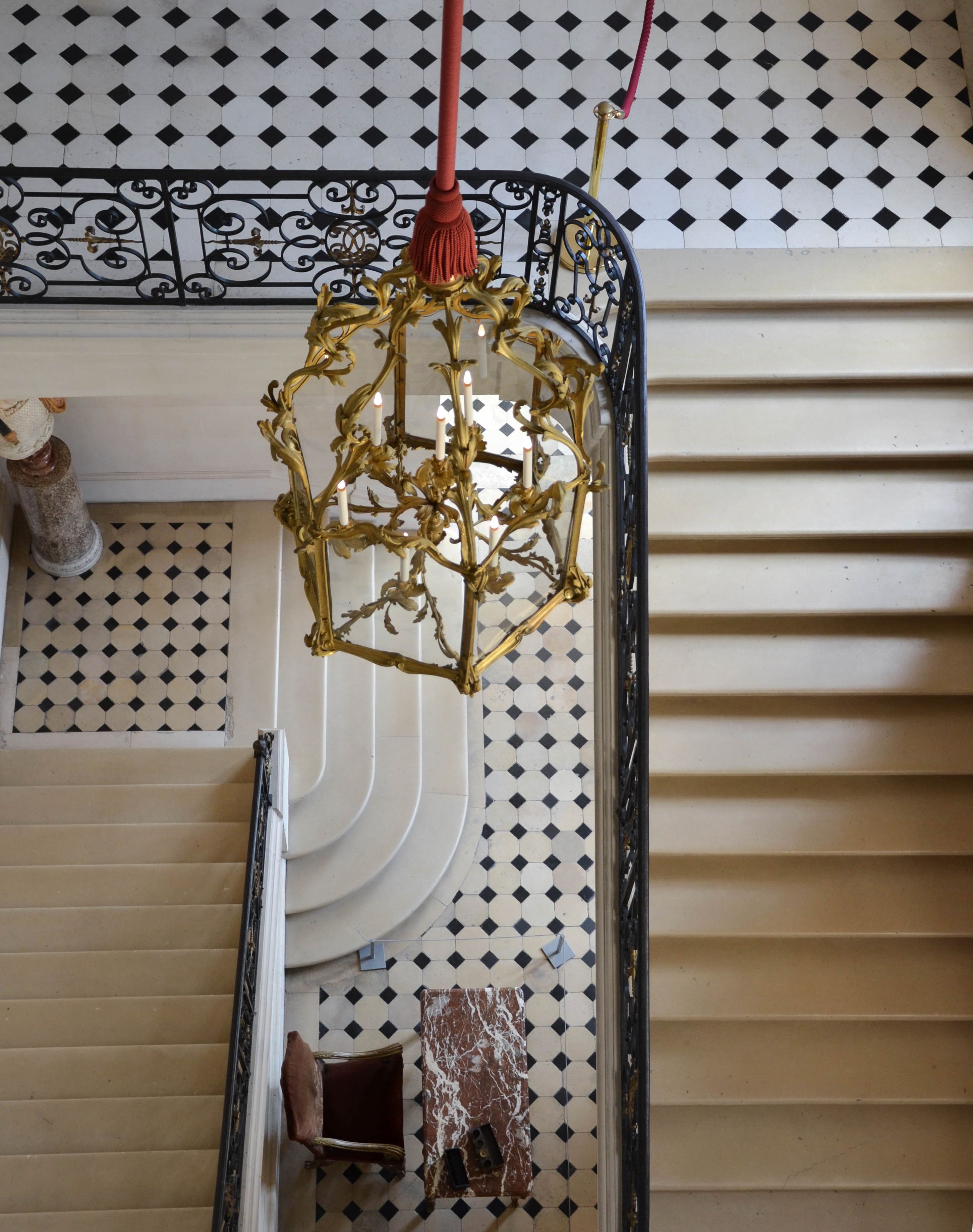 Escalier d'honneur, château de Champs-sur-Marne