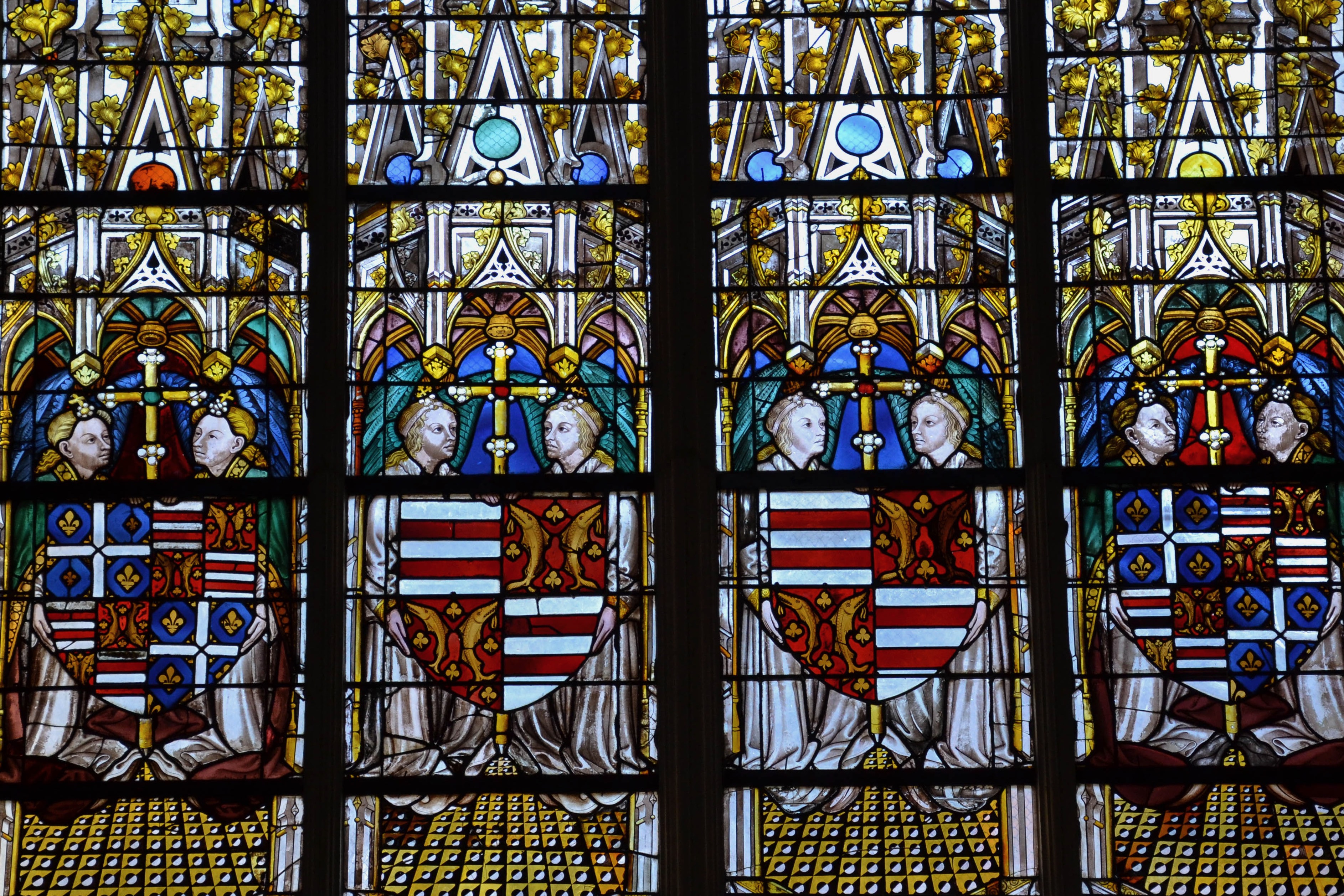 Vitrail, Cathédrale Saint Gatien, Tours