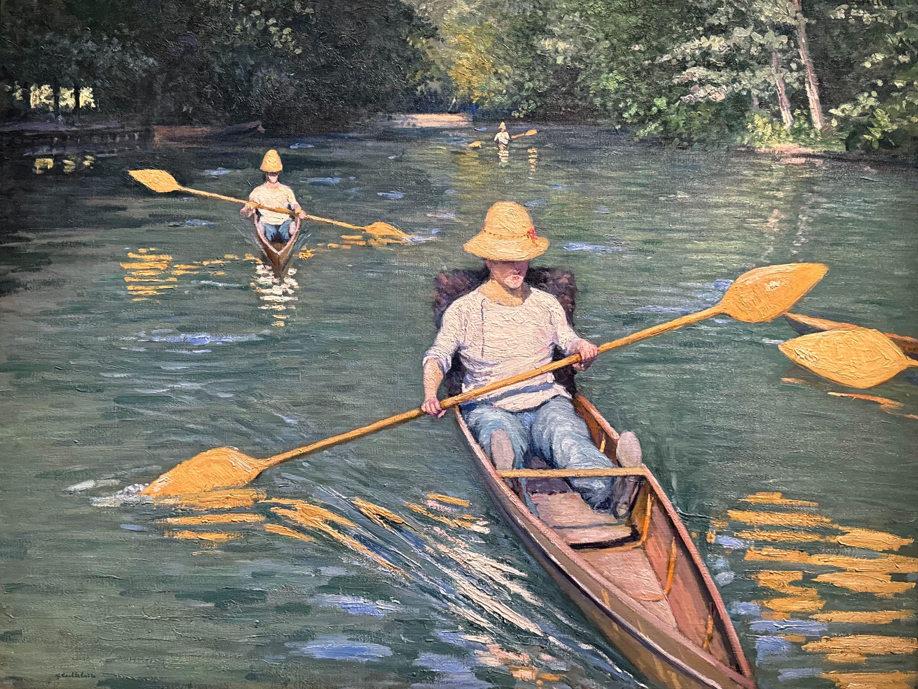 Périssoires (1877), Gustave Caillebotte, Washington