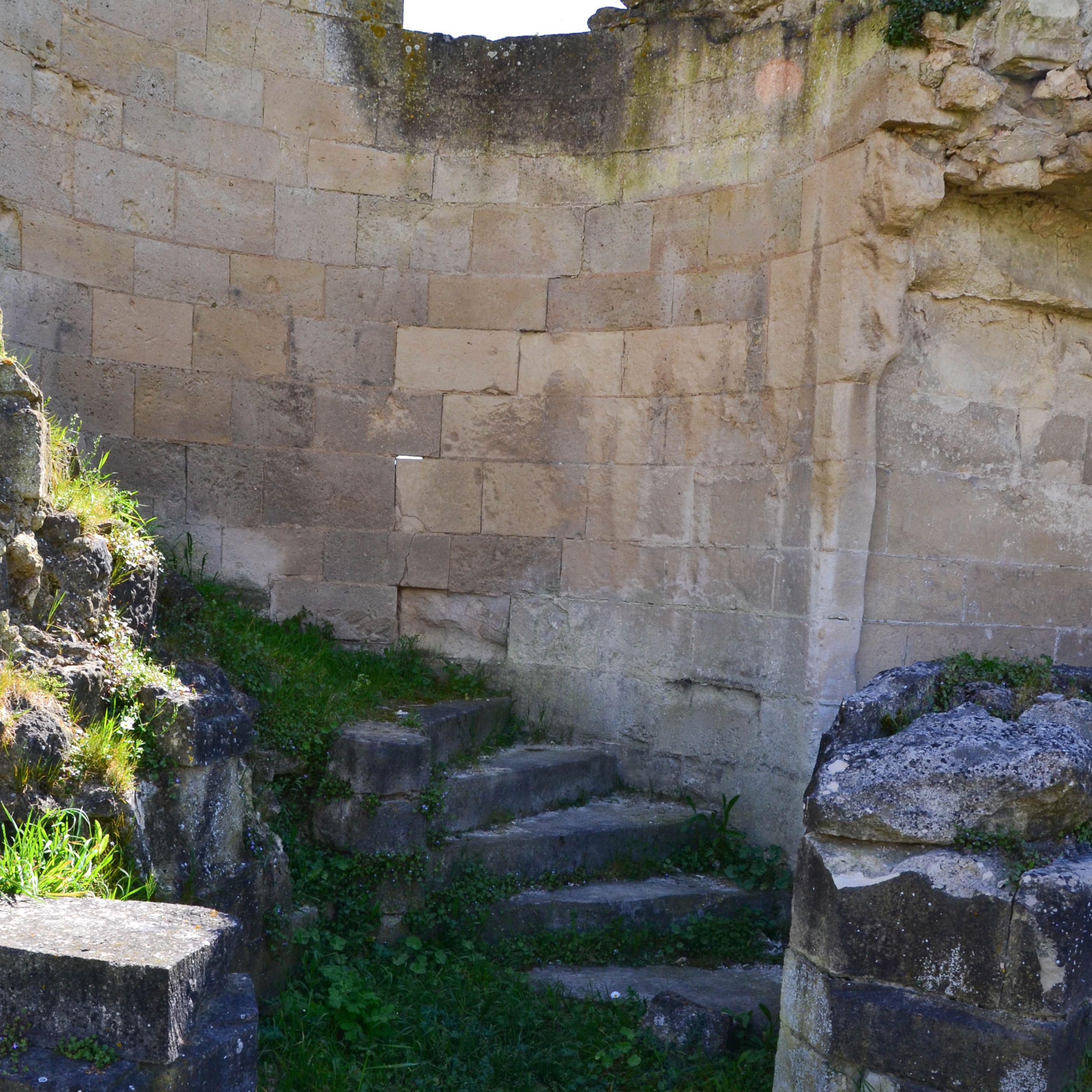 Vis de la tour de l’horloge, château de Fère-en-Tardenois