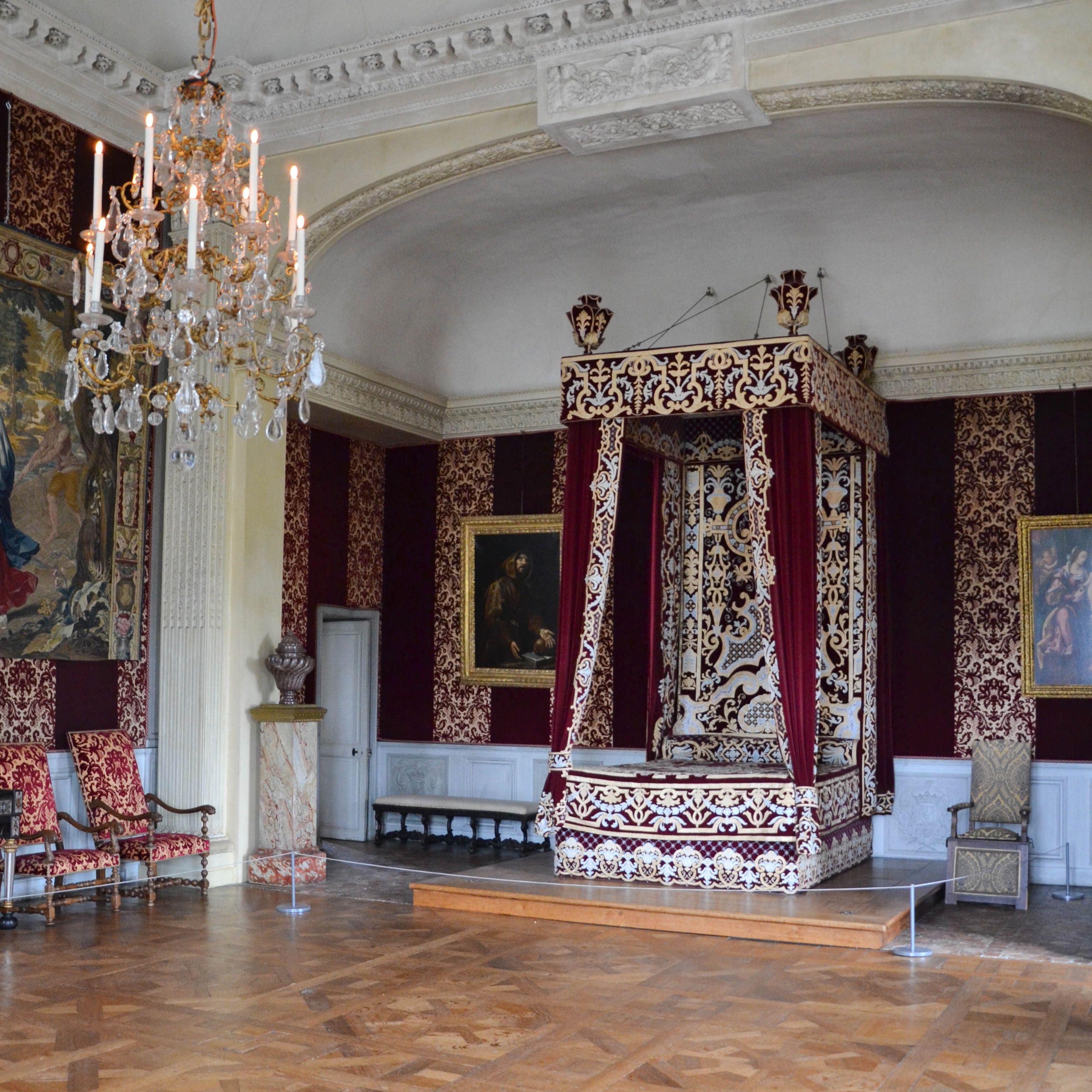 Chambre du Roi, château de Maisons