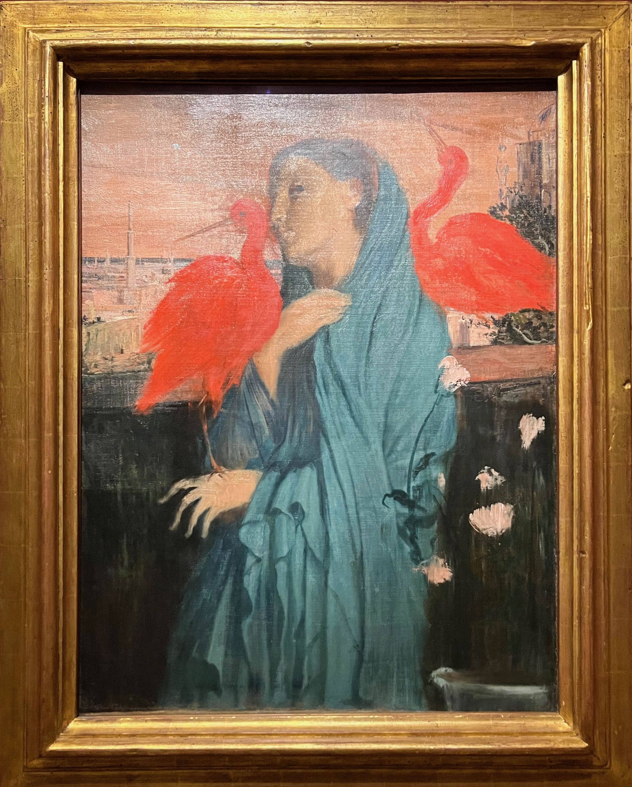 Femme aux ibis (1867), Edgar Degas