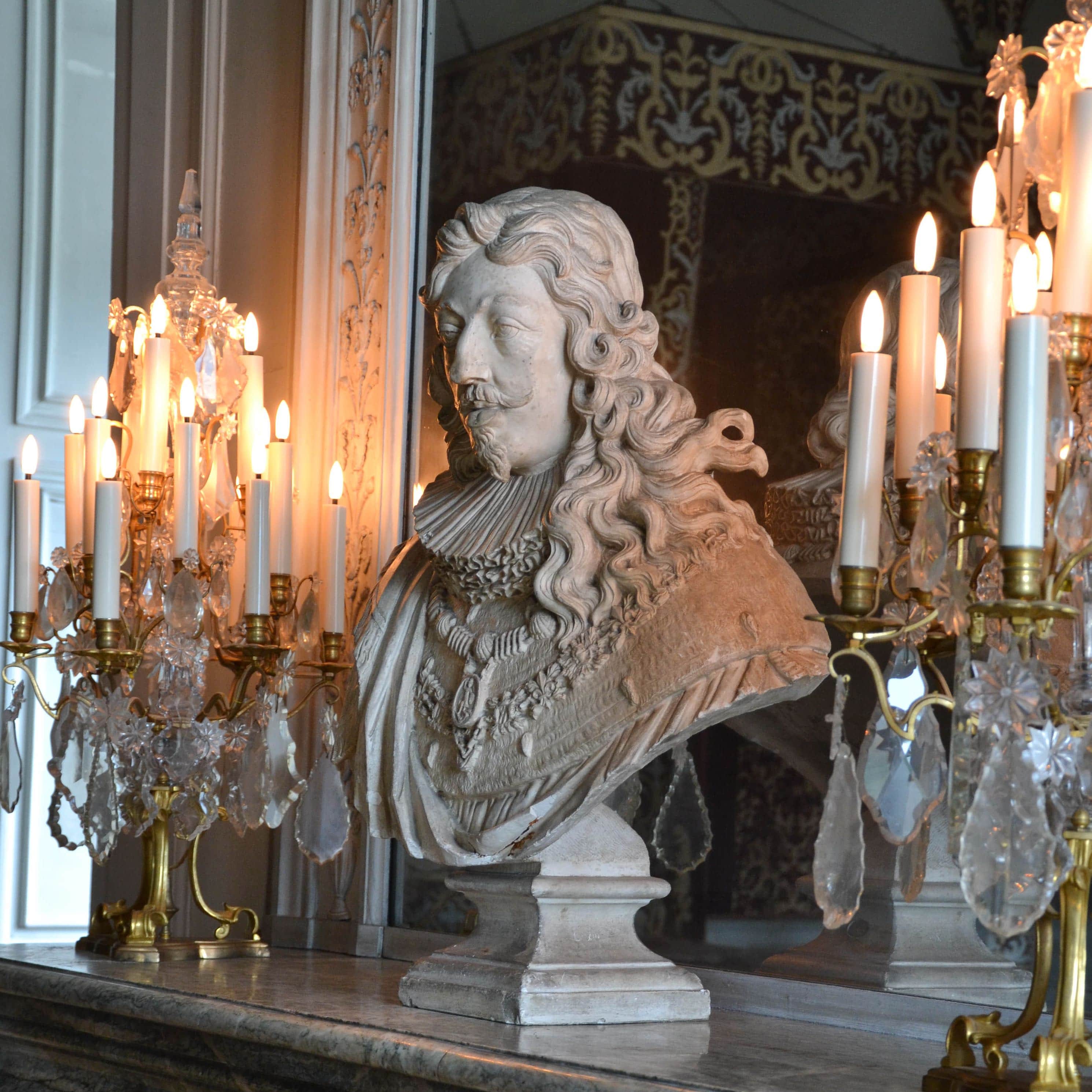 Buste de Louis XIII, château de Maisons