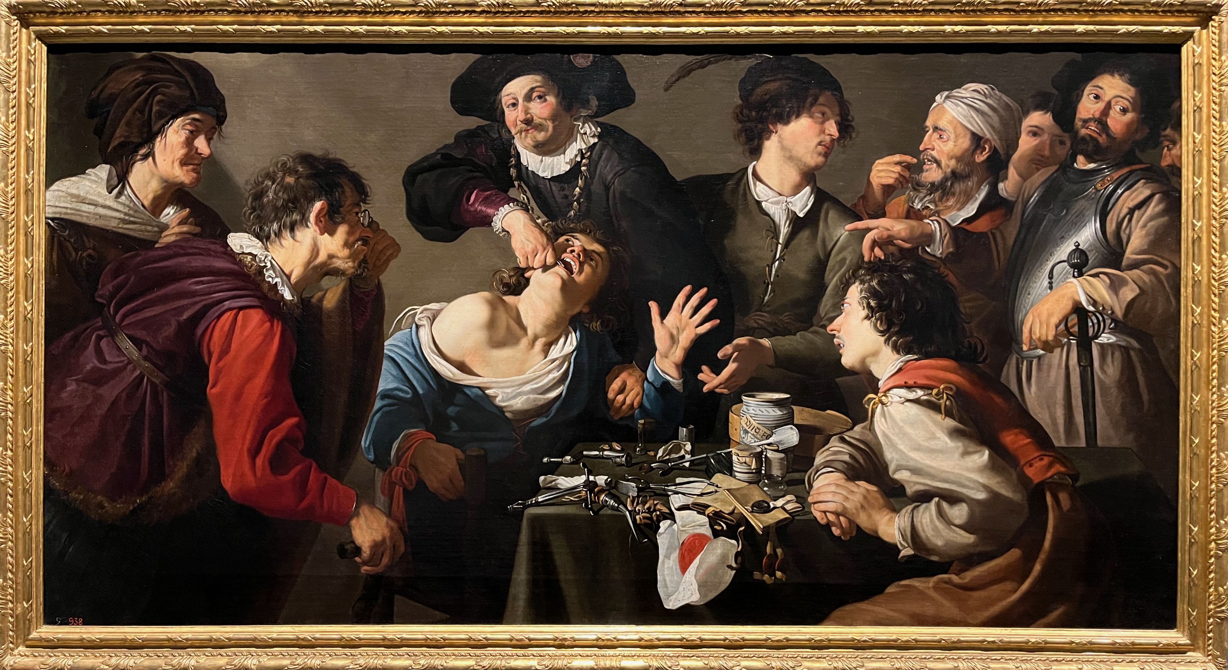 L’Arracheur de dents, Theodoor Rombouts, 1637