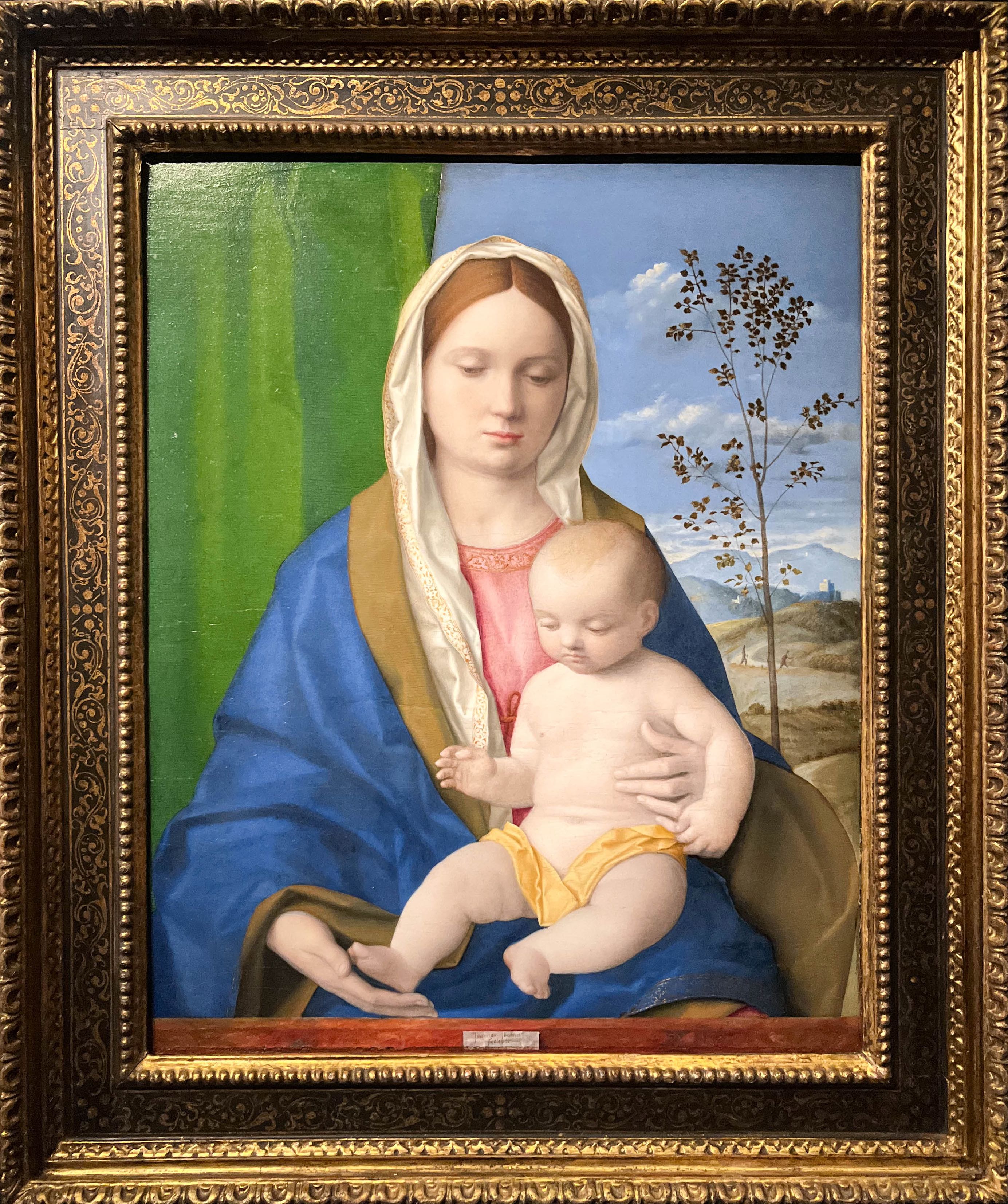 Vierge et l’Enfant, Giovanni Bellini, vers 1500