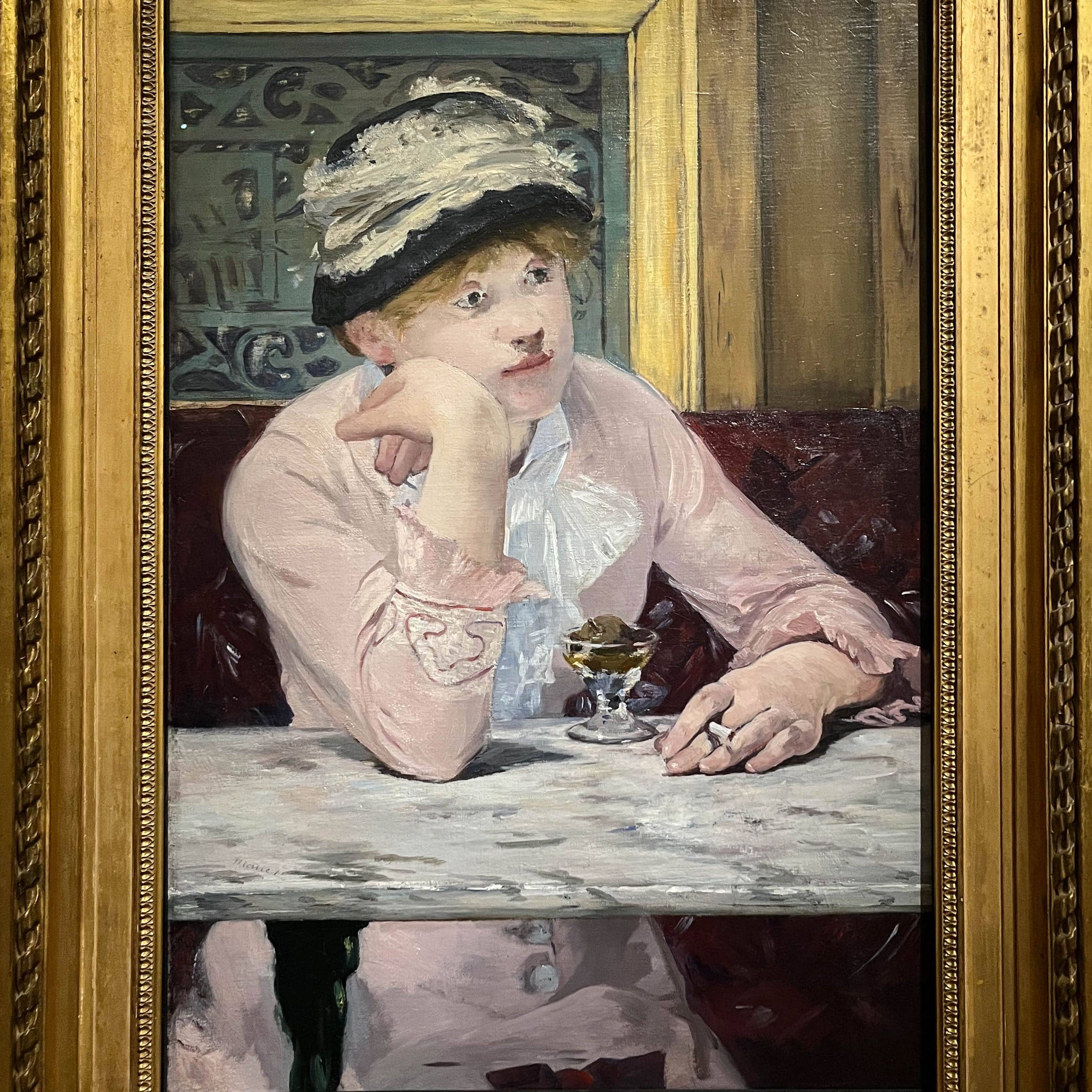 La prune (1877), Édouard Manet