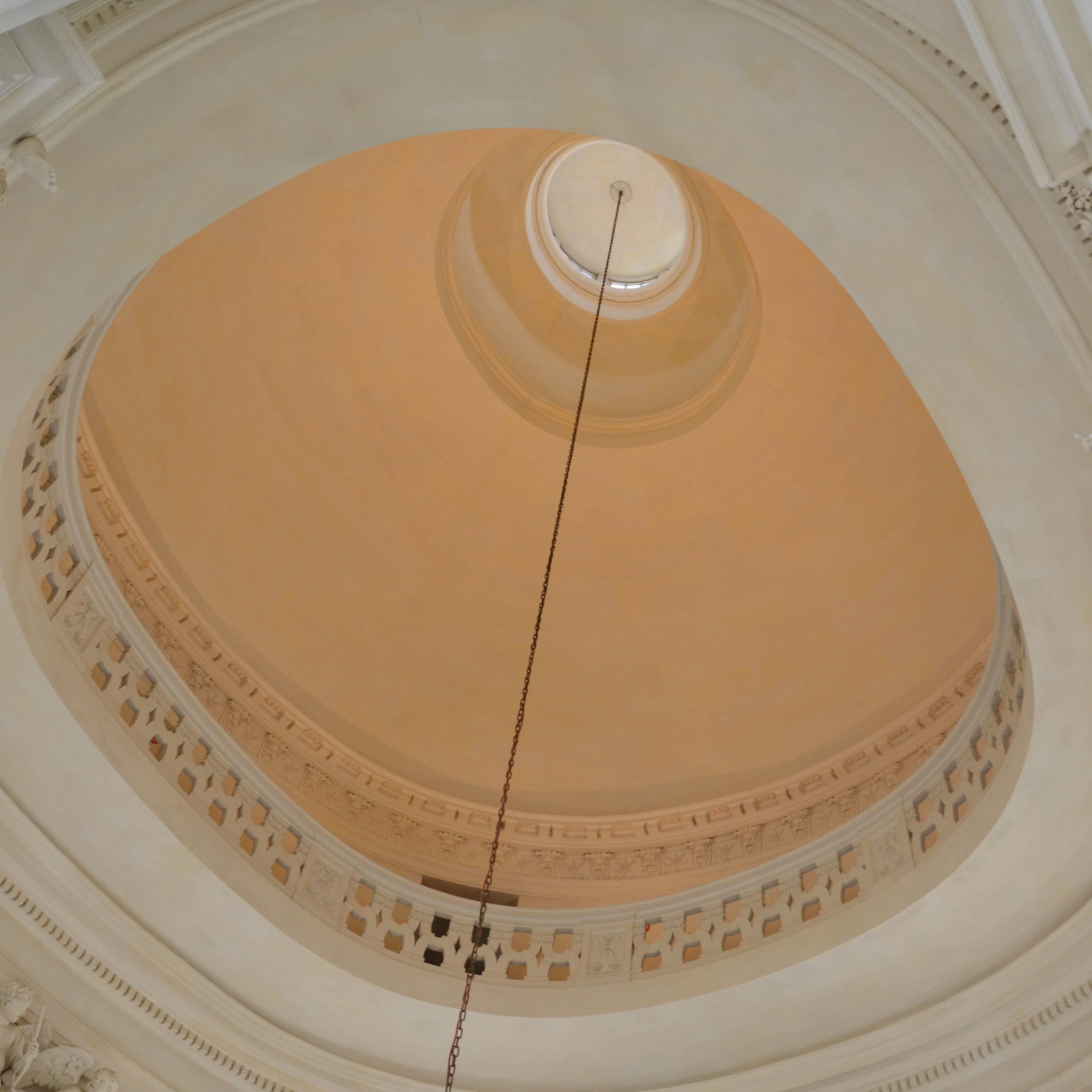 Coupole de l’escalier, château de Maisons