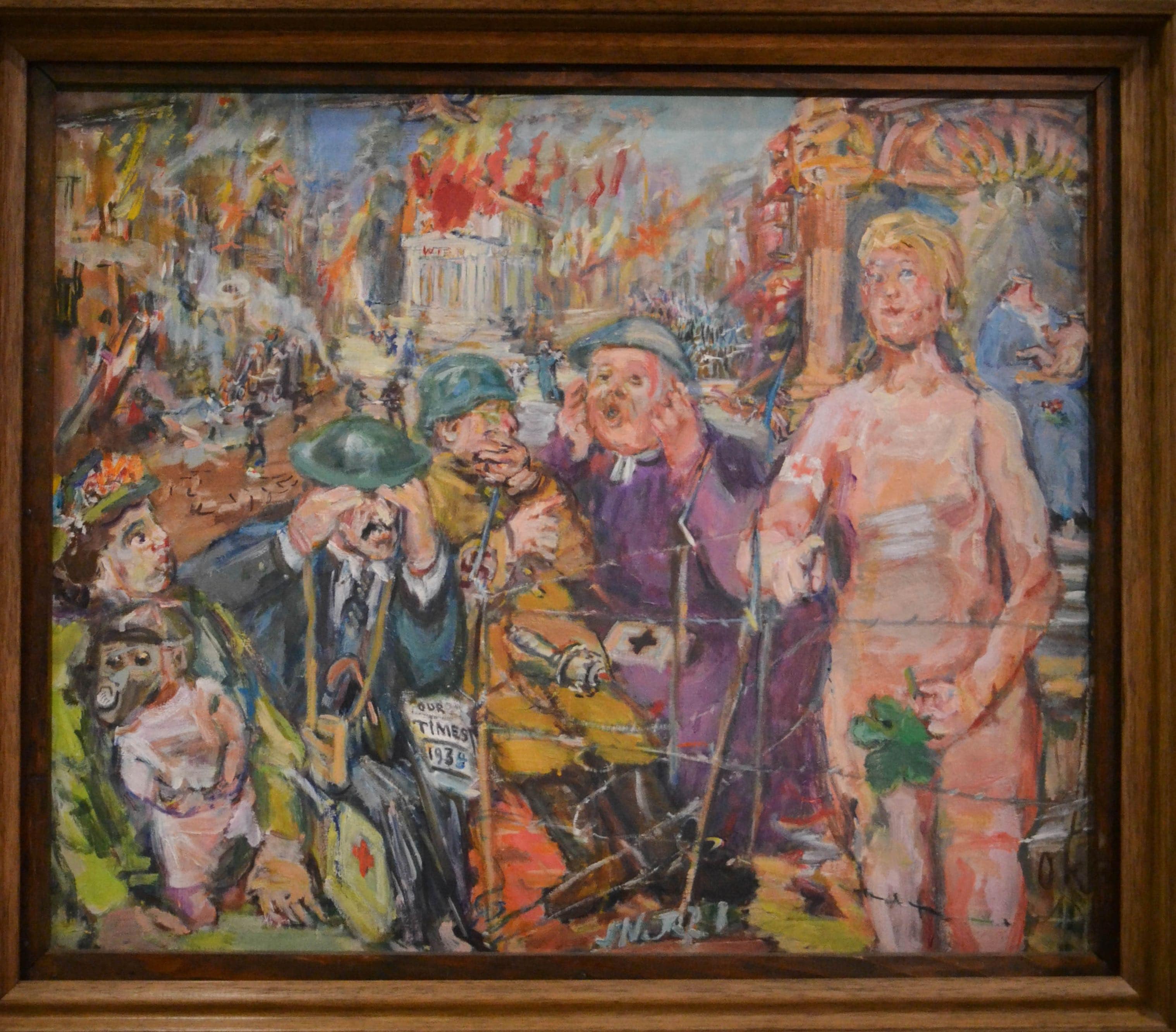 Anschluss – Alice au pays des merveilles, Oskar Kokoschka, 1942