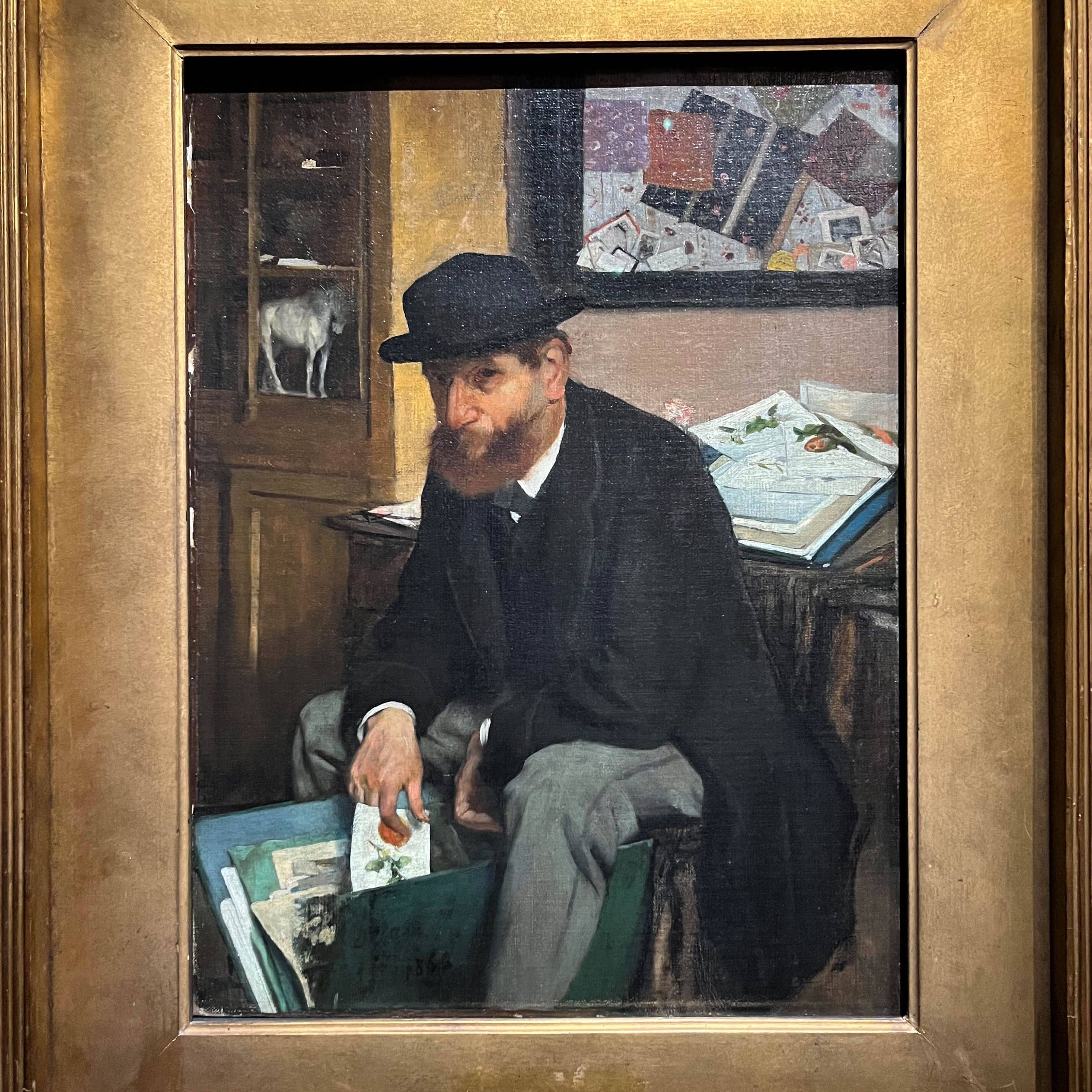 L’amateur d’estampes (1866), Édouard Manet