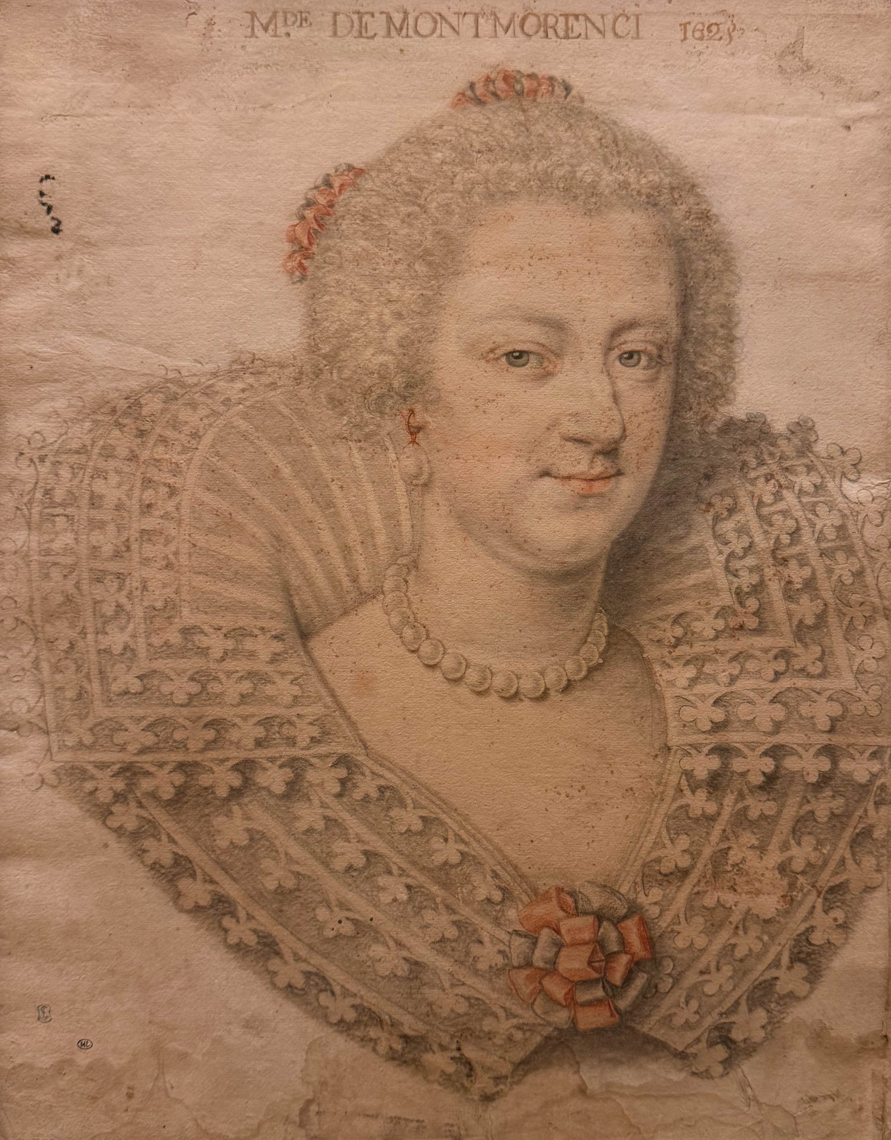 Portrait de Madame de Montmorency (1625), Daniel Dumonstier