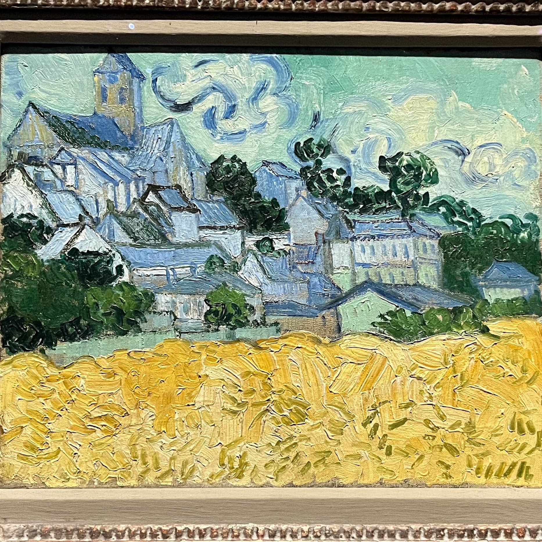 Vue d’Auvers-sur-Oise (début juin 1890), Vincent Van Gogh