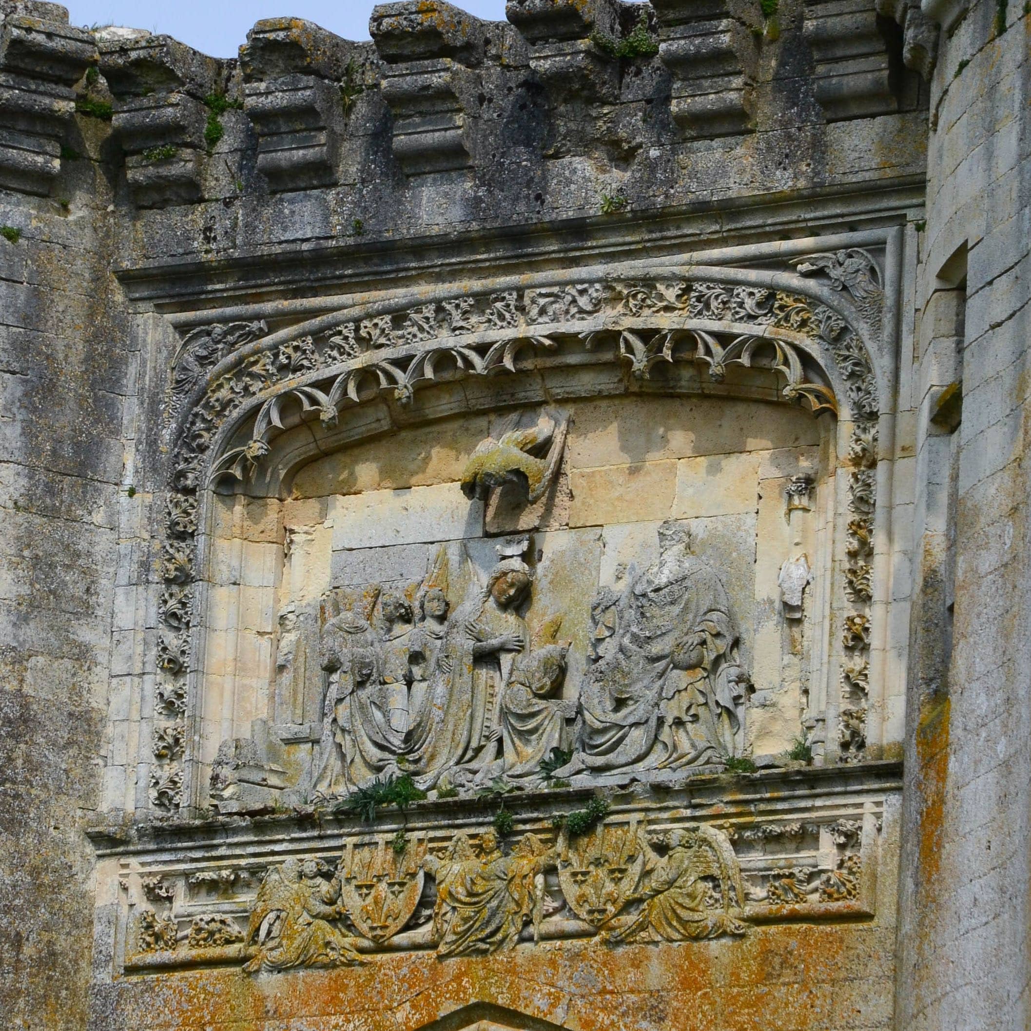 Couronnement de la Vierge, château de La Ferté-Milon