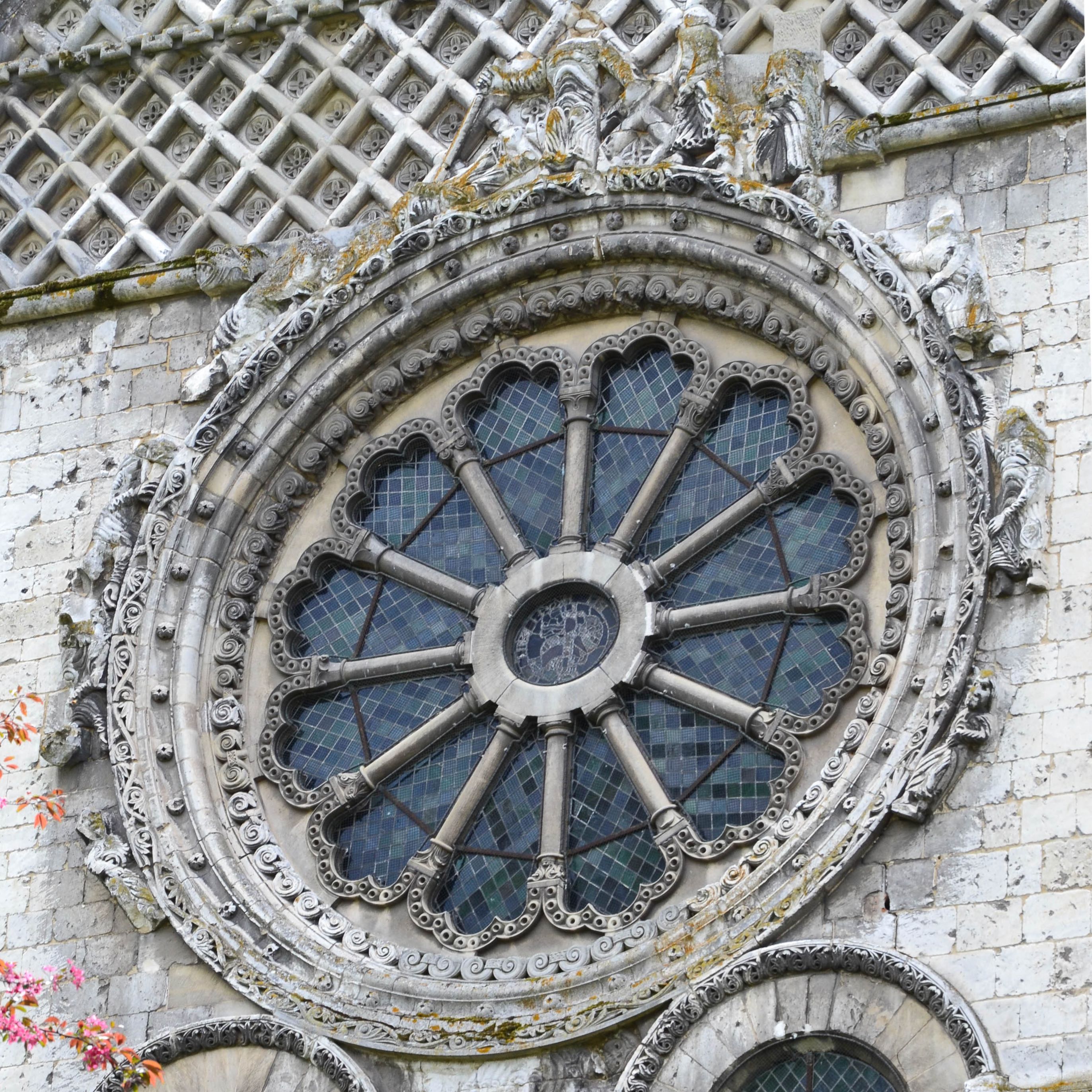 Roue de la Fortune, Église Saint-Étienne, Beauvais