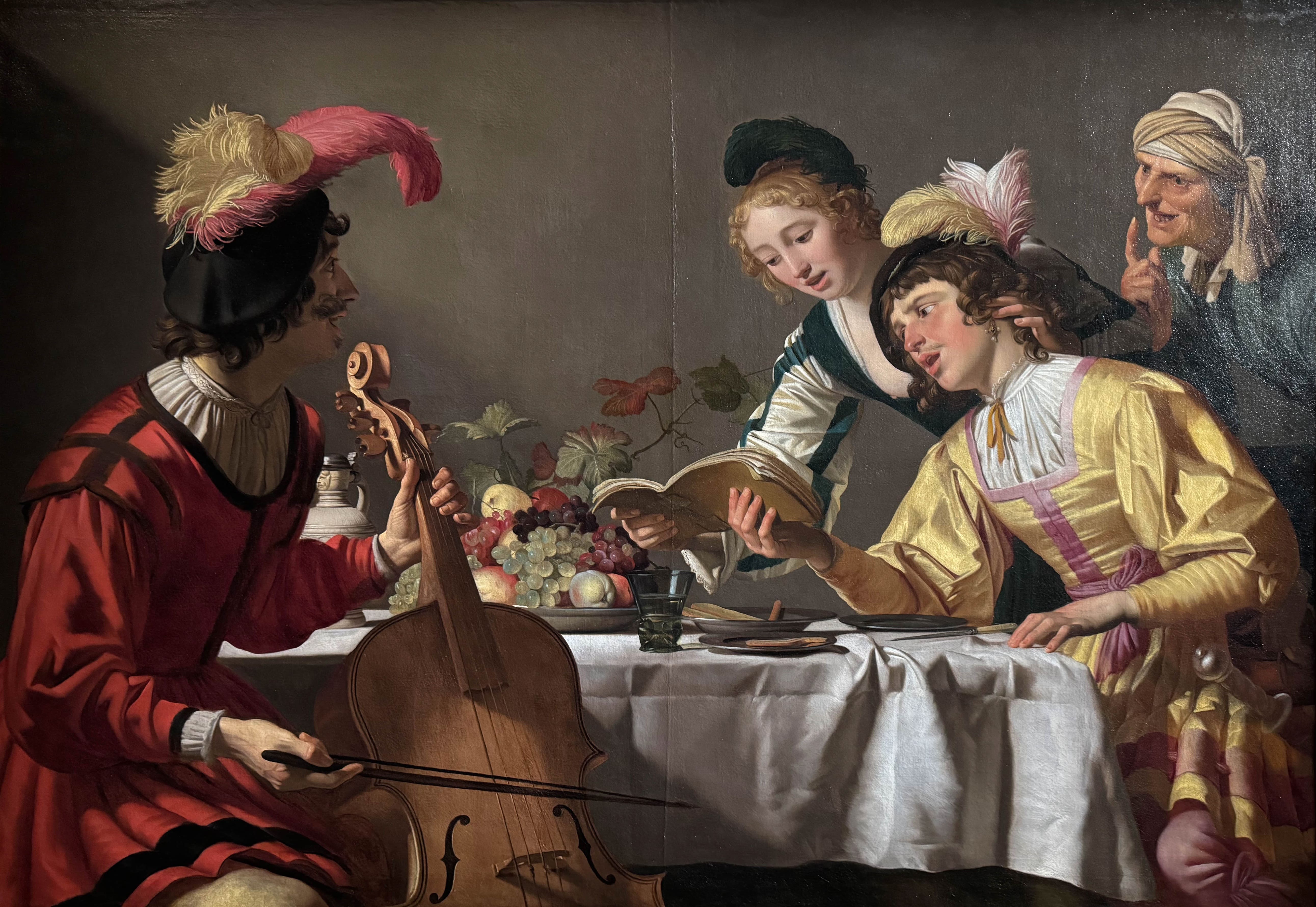 Concert (1620-1630), Gerrit van Honthorst, Galerie Borghèse, Rome