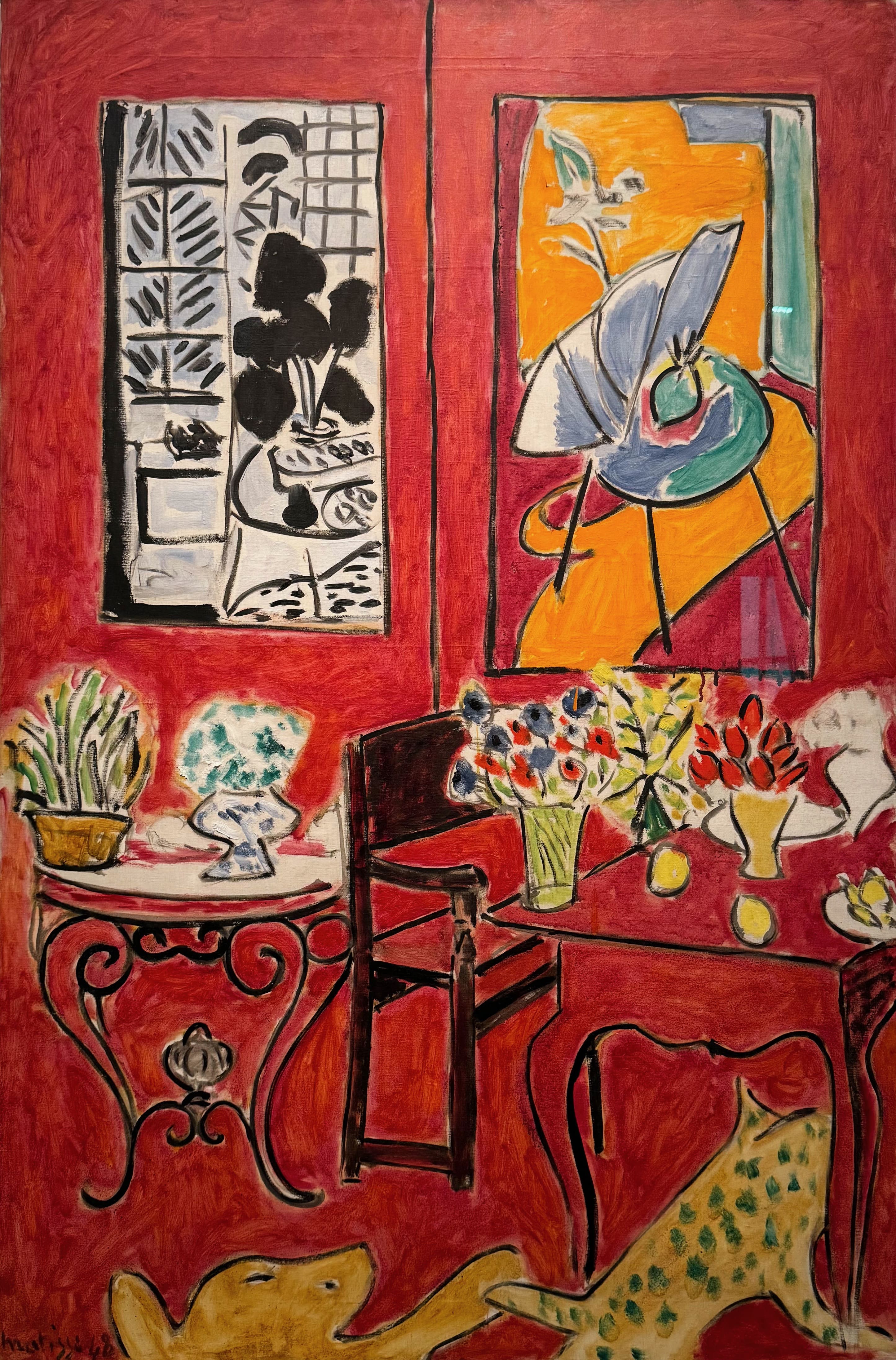 Grand intérieur rouge (1948), Henri Matisse