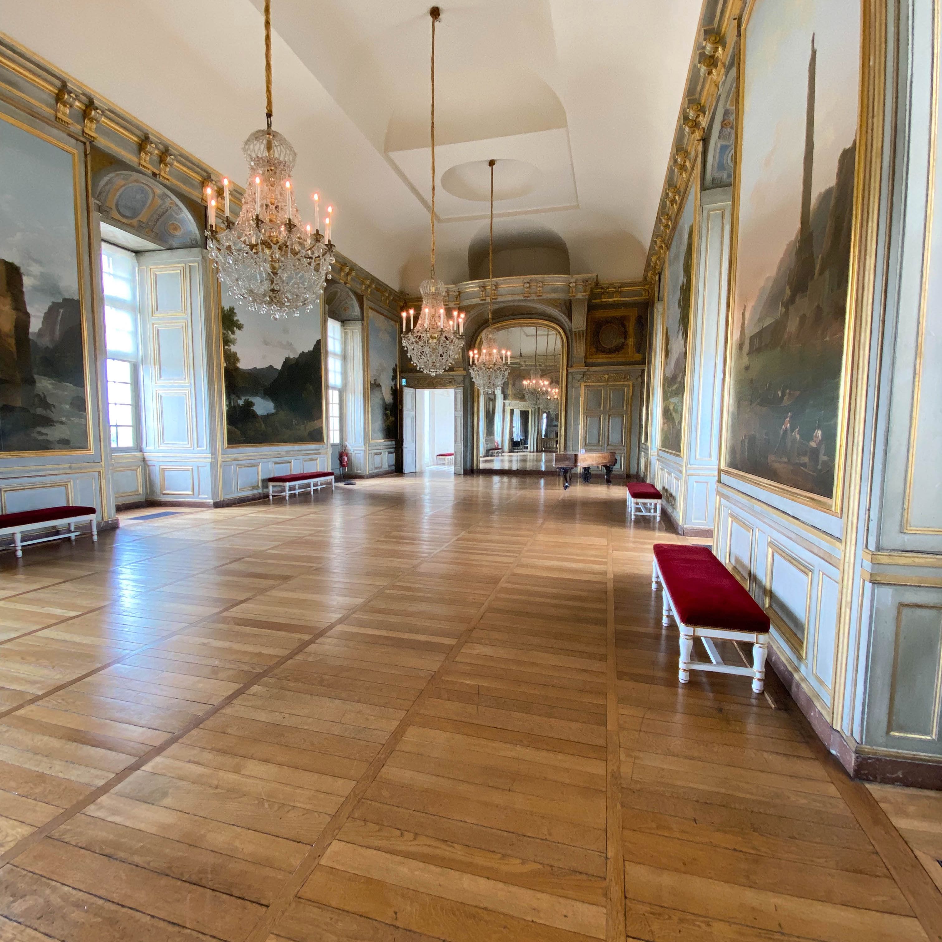 Grande salle, château de Maisons