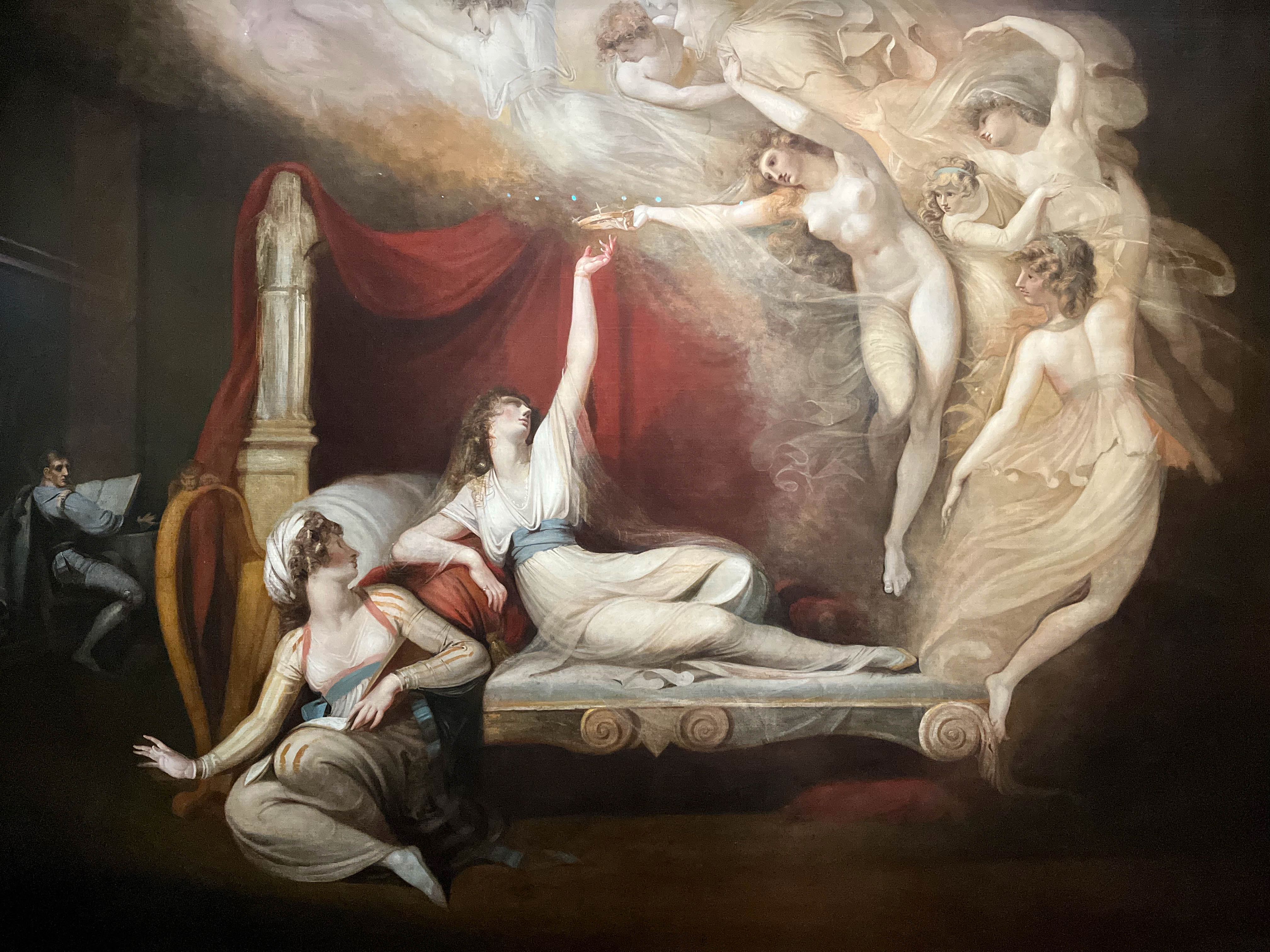 Le rêve de la Reine Catherine, 1781, Füssli