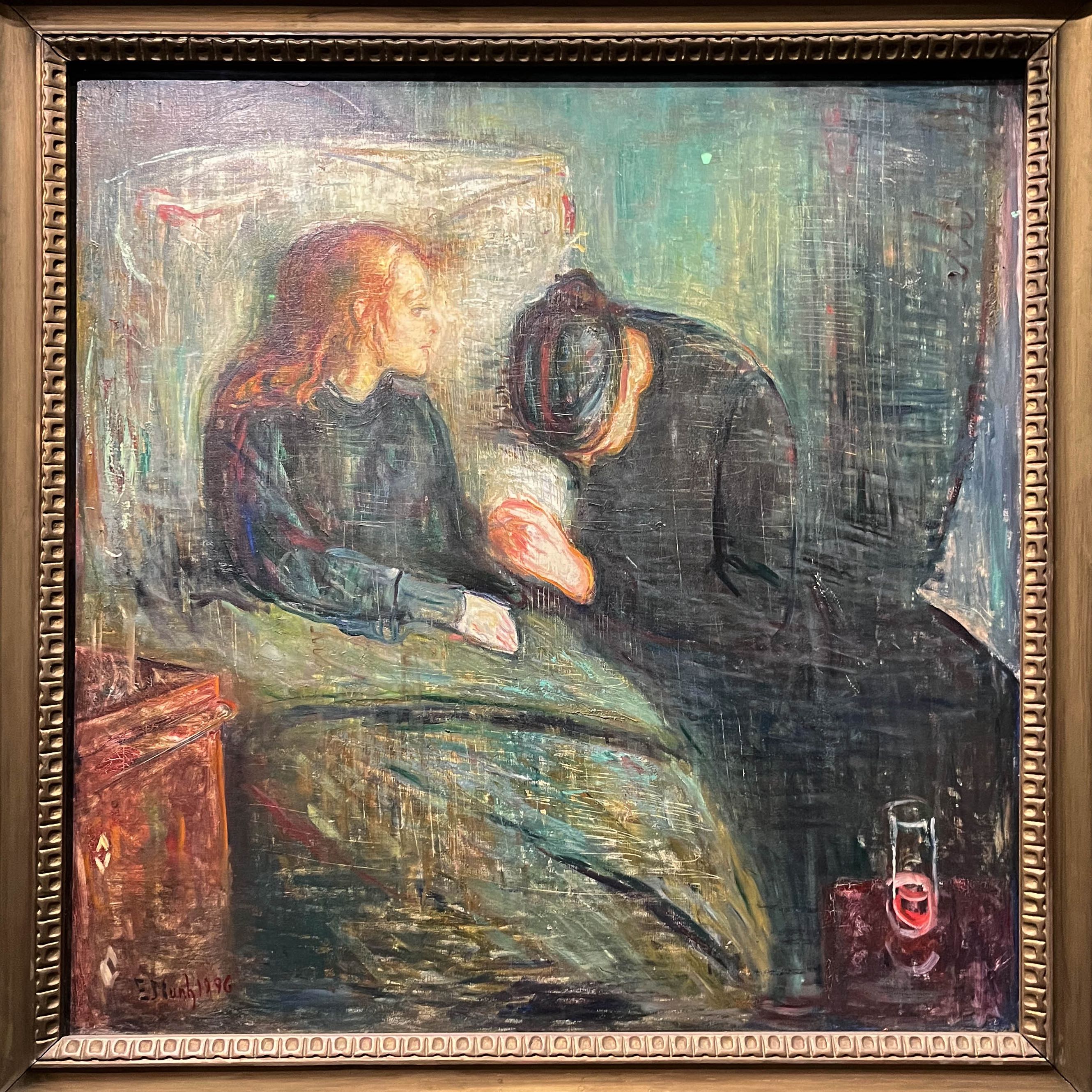 L’Enfant malade II, Edvard Munch, 1896