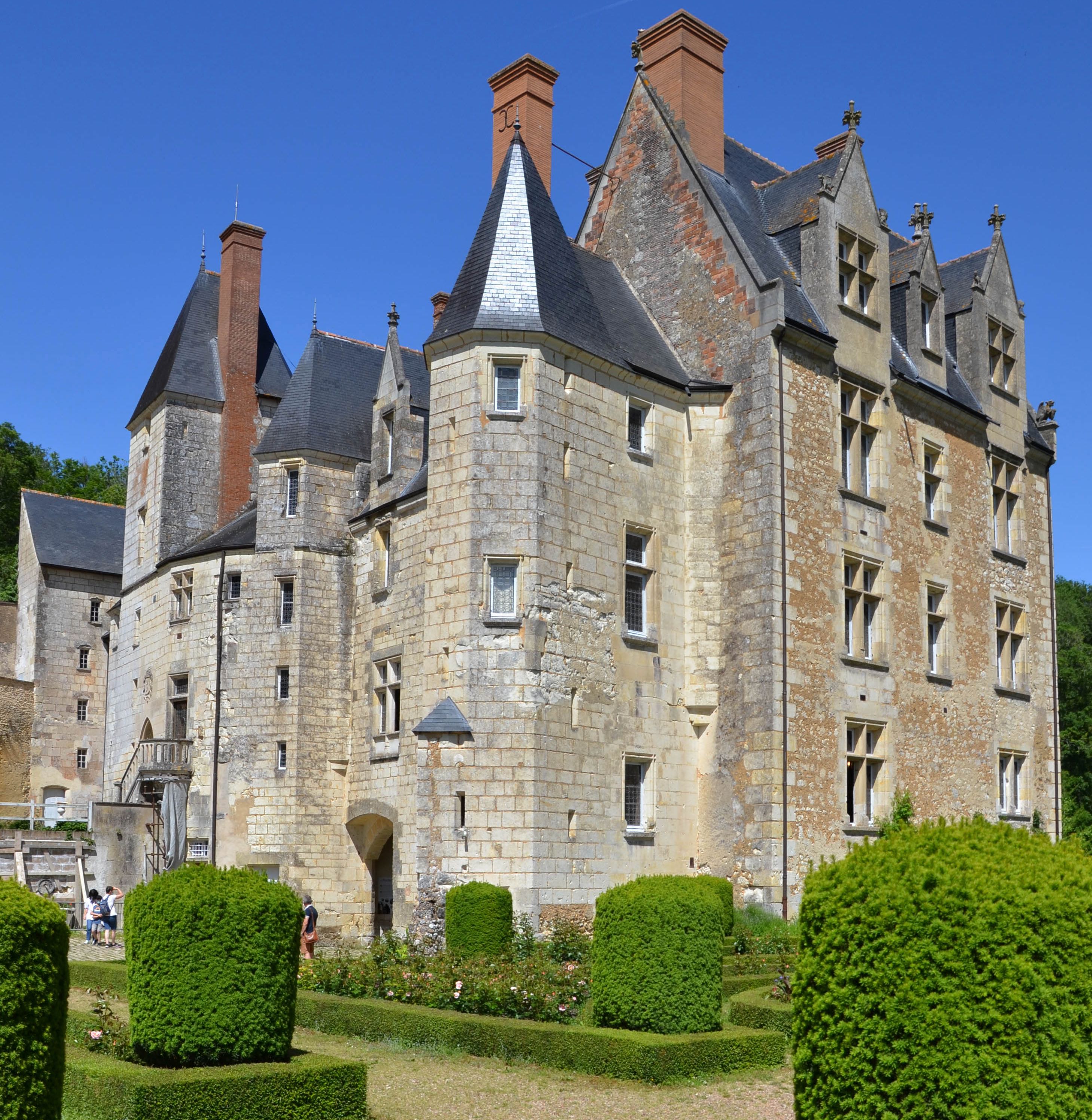 Grand château, domaine de Courtanvaux