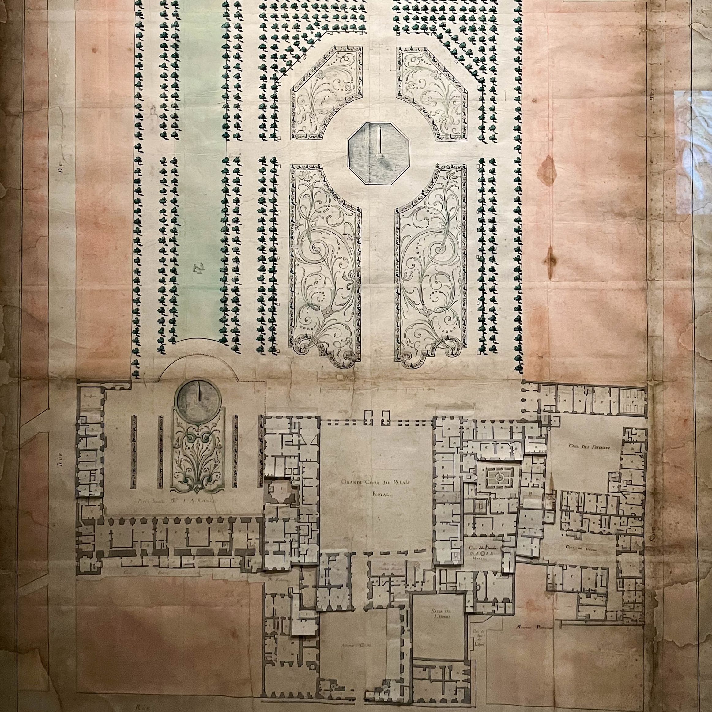 Plan du Palais-Royal (1710)