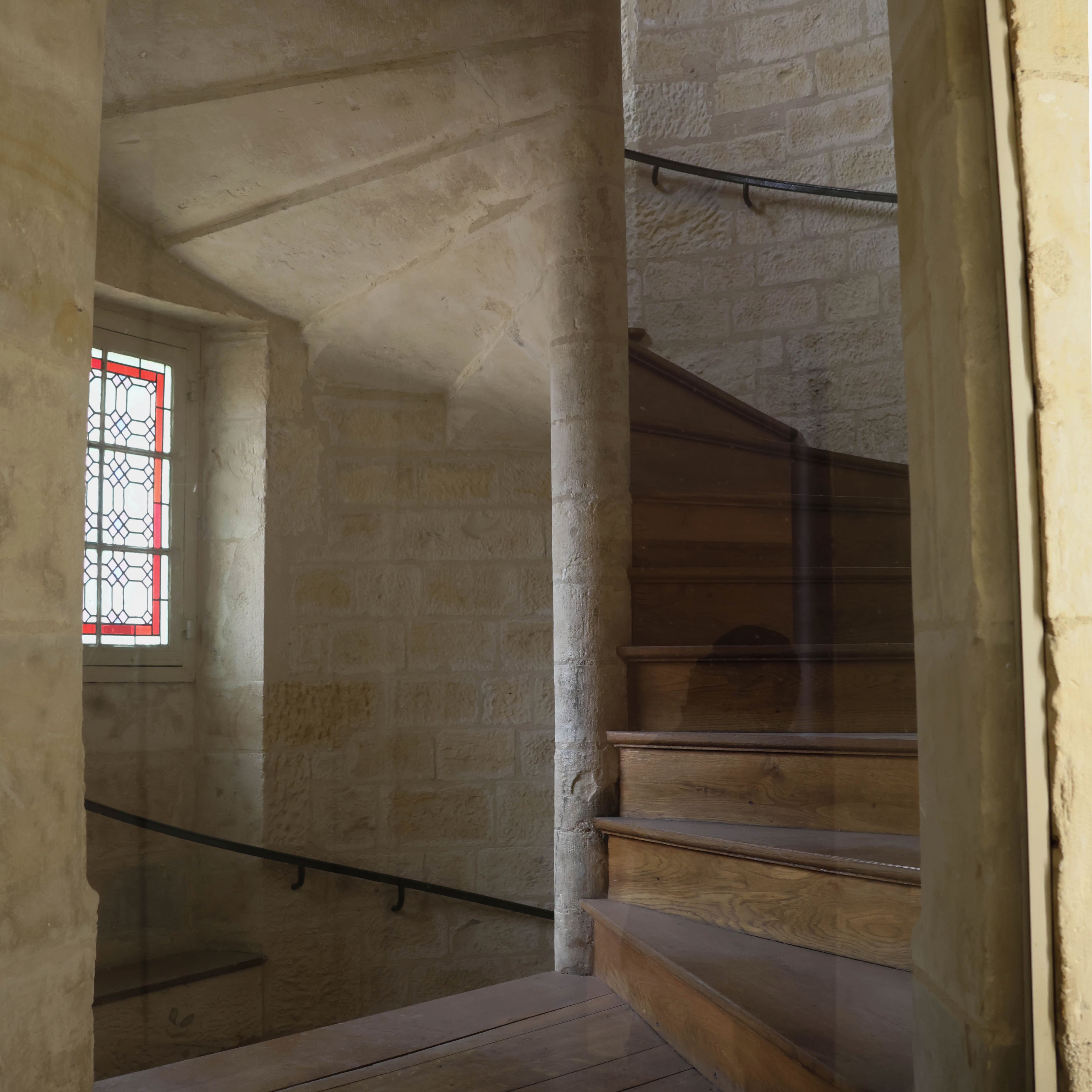 Escalier, Palais Ducal, Nevers