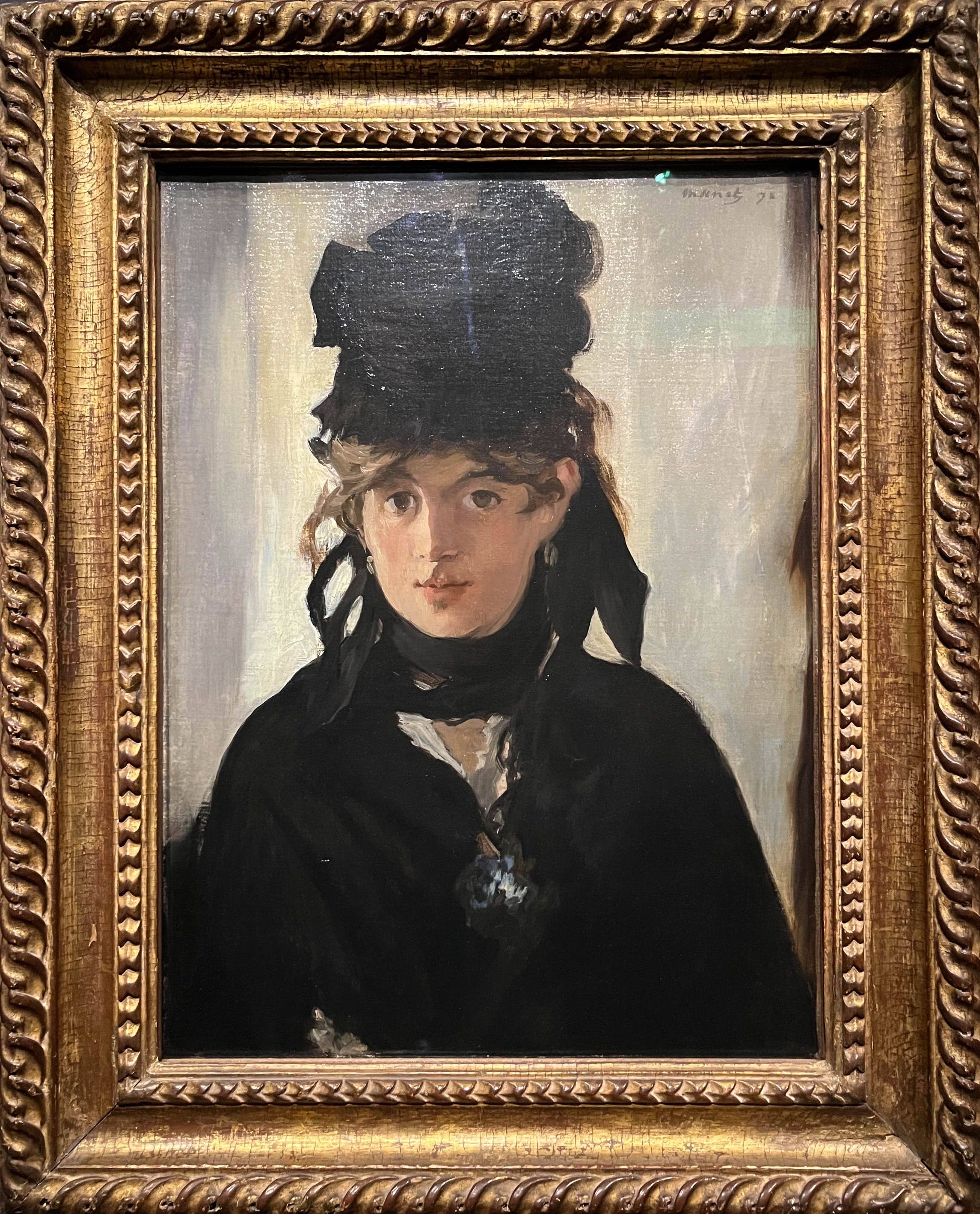 Berthe Morisot au bouquet de violettes (1872), Édouard Manet