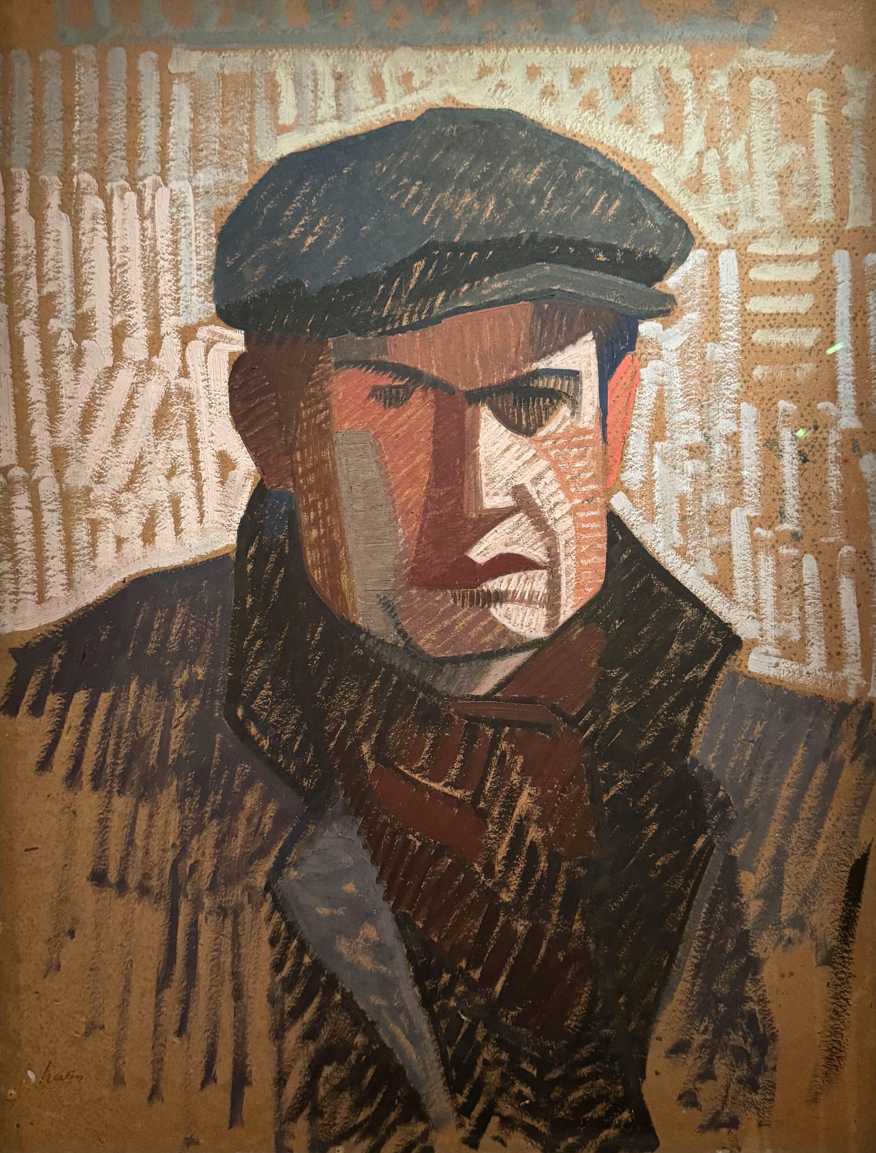 Autoportrait (1910), Auguste Herbin