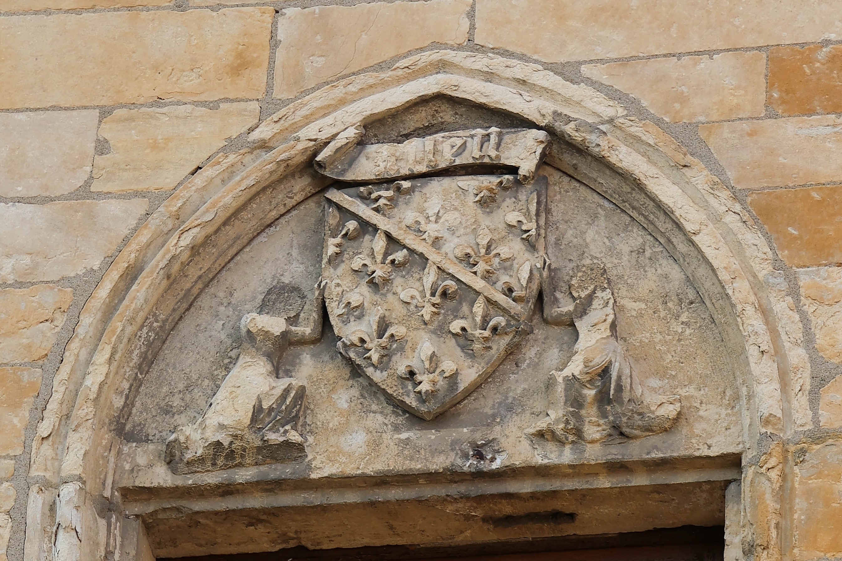 Armoiries du Duché de Bourbon, château, Moulins