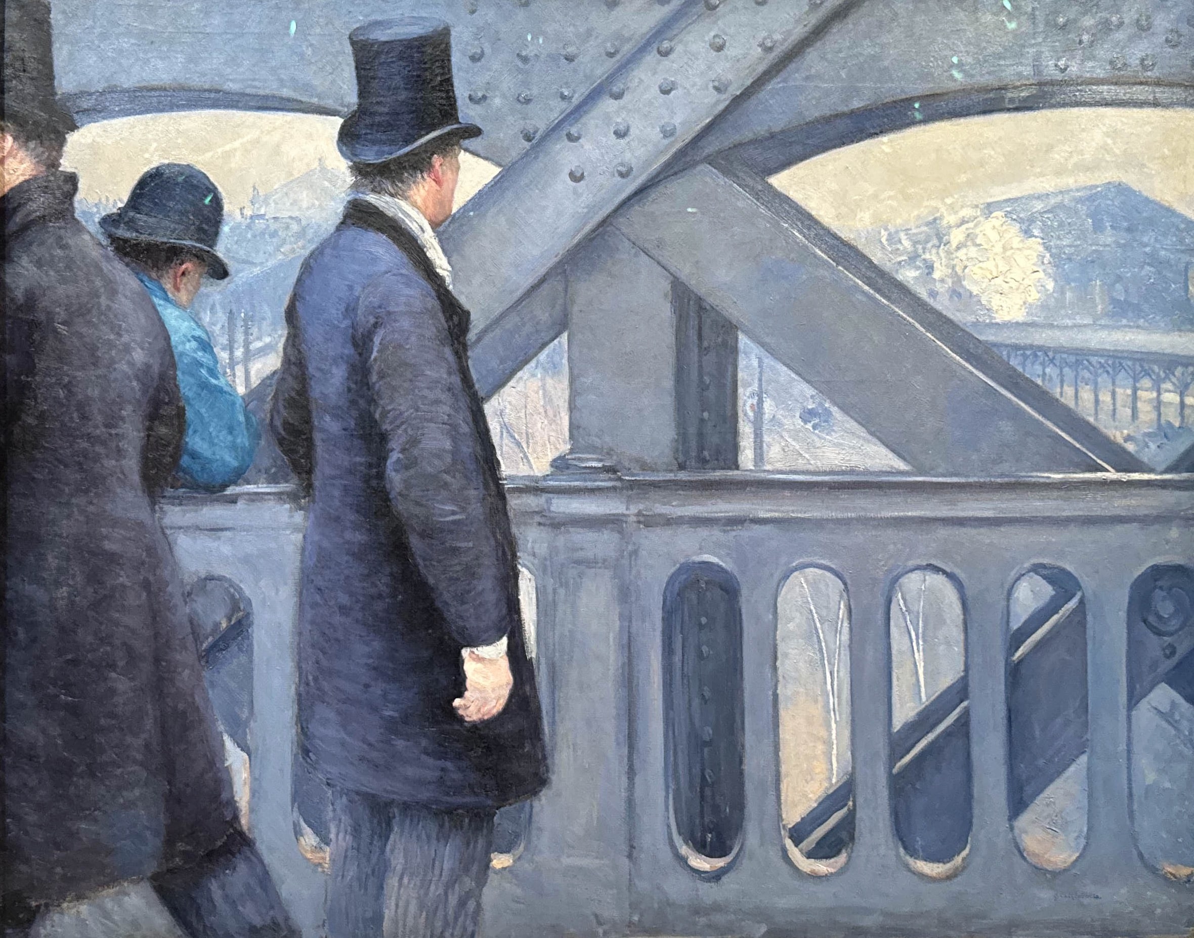 Le pont de l’Europe (1877), Gustave Caillebotte, Fort Worth