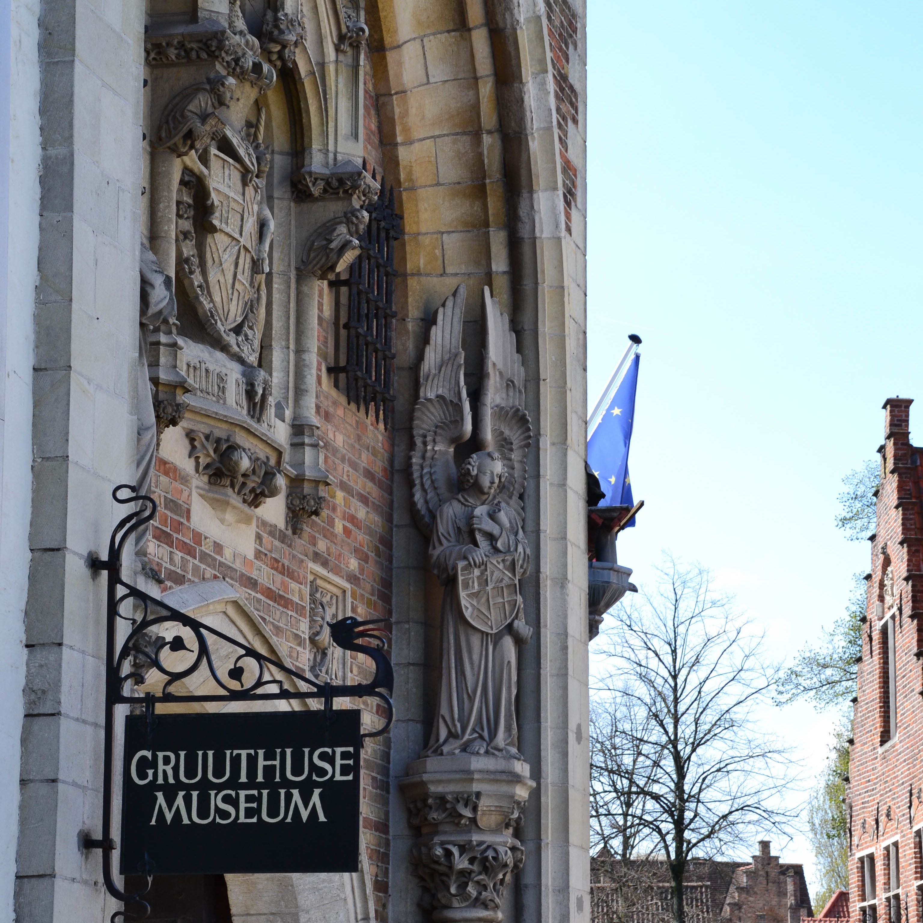 Portail du palais Gruuthuse, Bruges