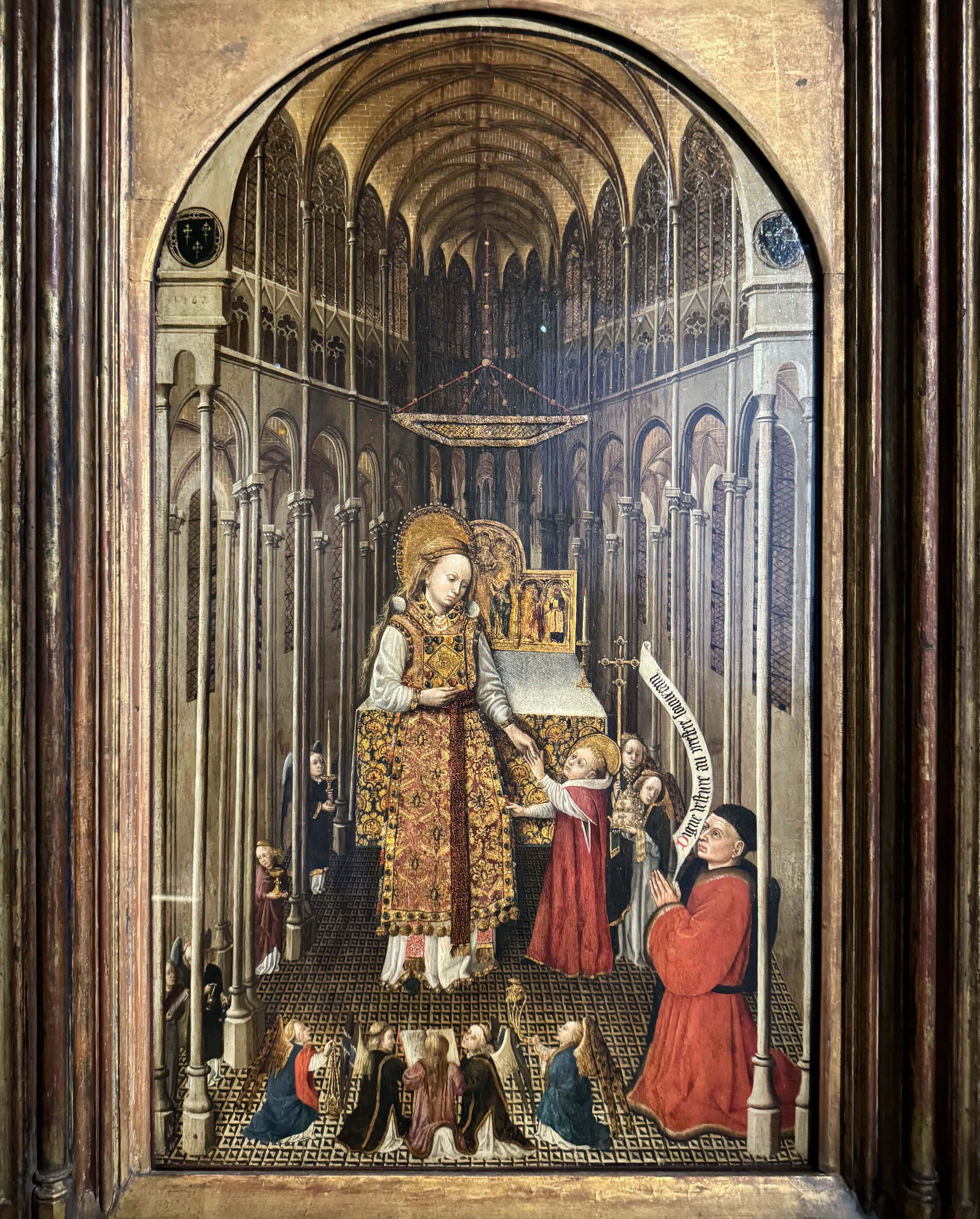 Le Sacerdoce de la Vierge (1437), Maître des Heures Collins