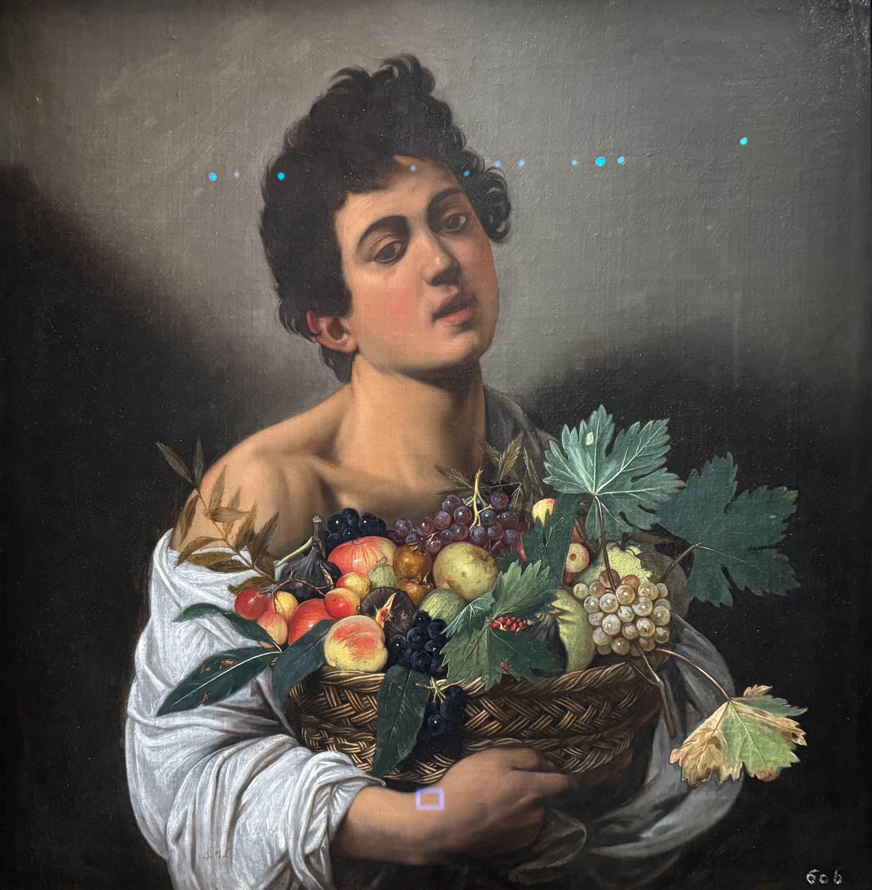 Garçon à la corbeille de fruits (1596), Caravage, Galerie Borghèse, Rome