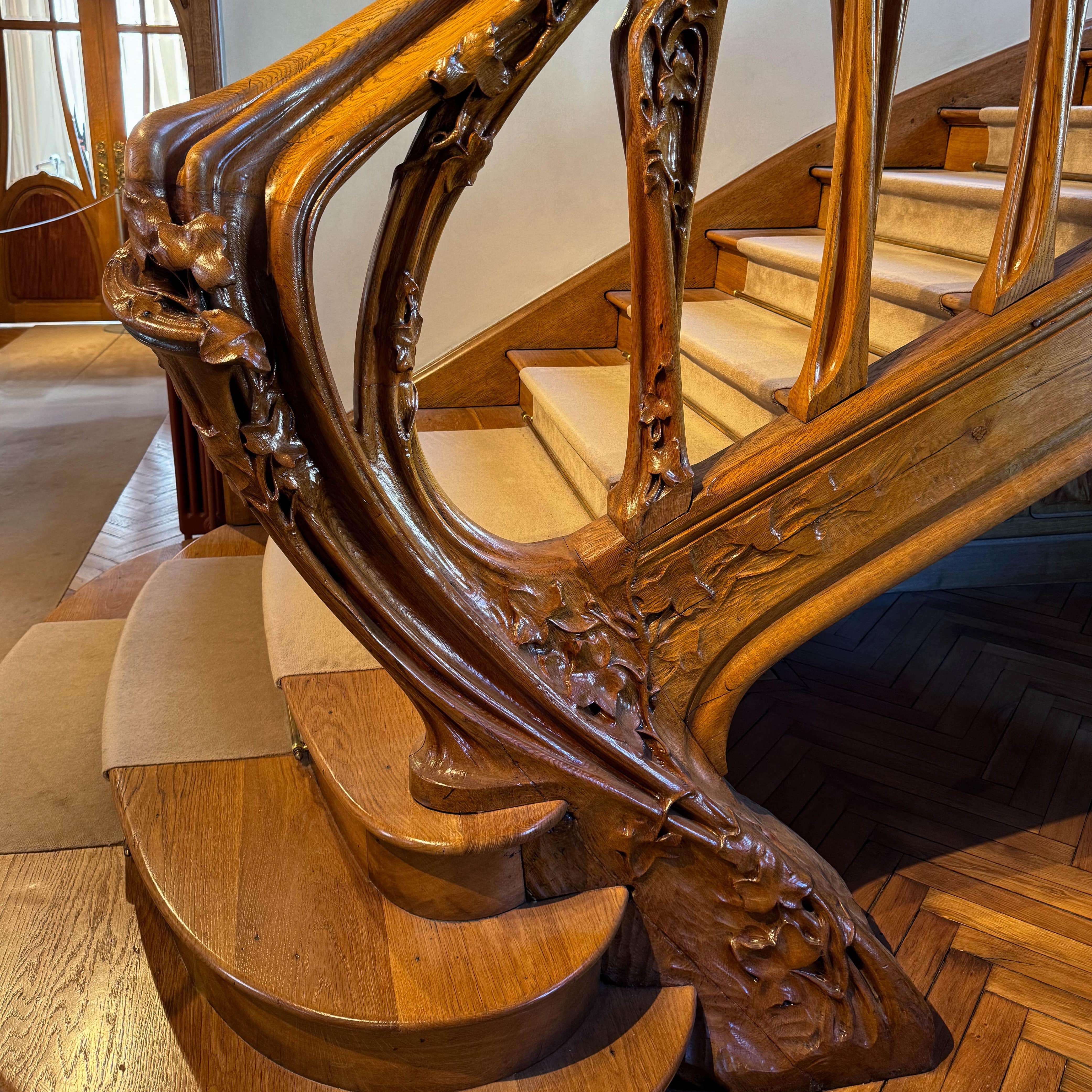 Racine de l’escalier, Villa Majorelle, Nancy