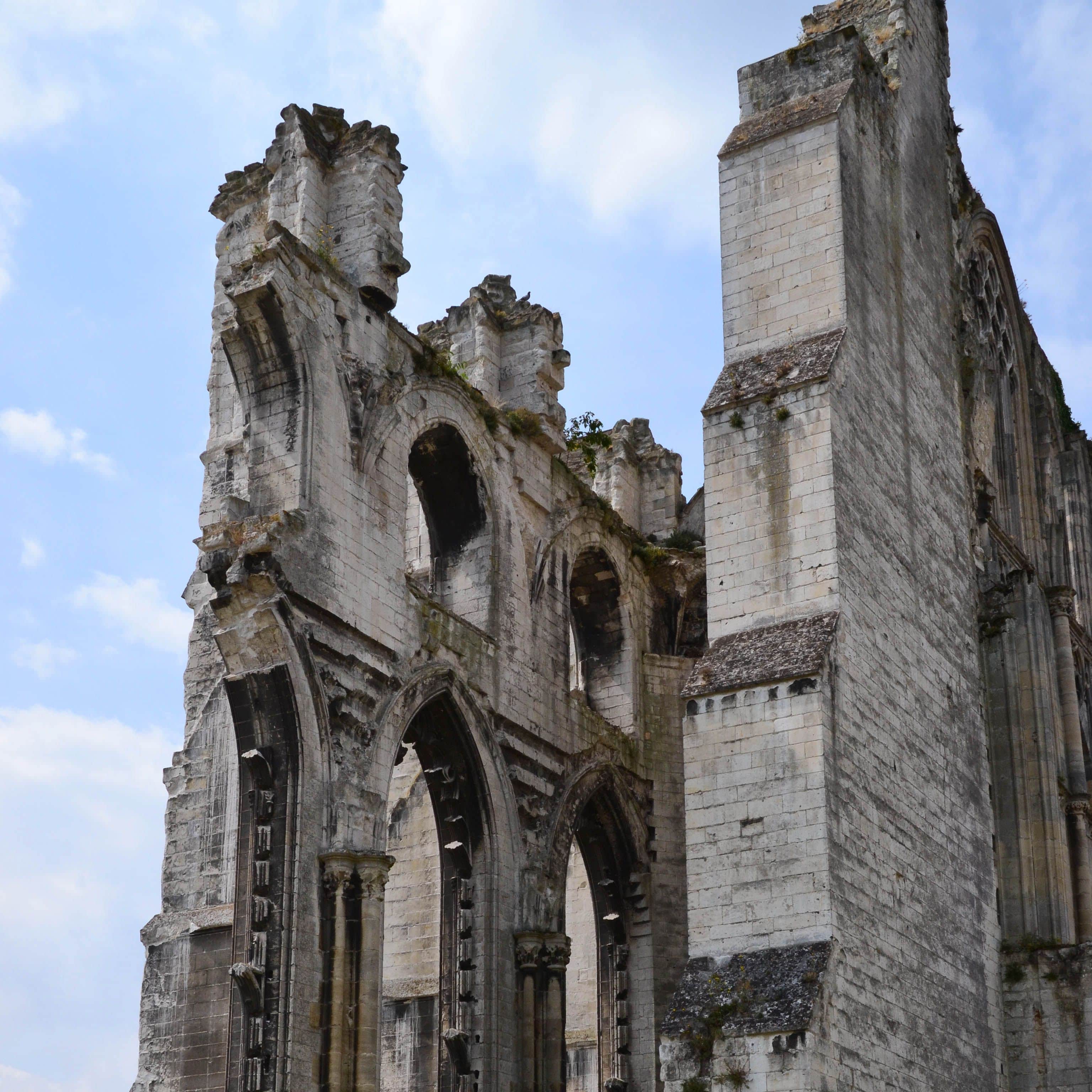 Ruine de la nef de l’abbatiale de Saint-Bertin, Saint-Omer
