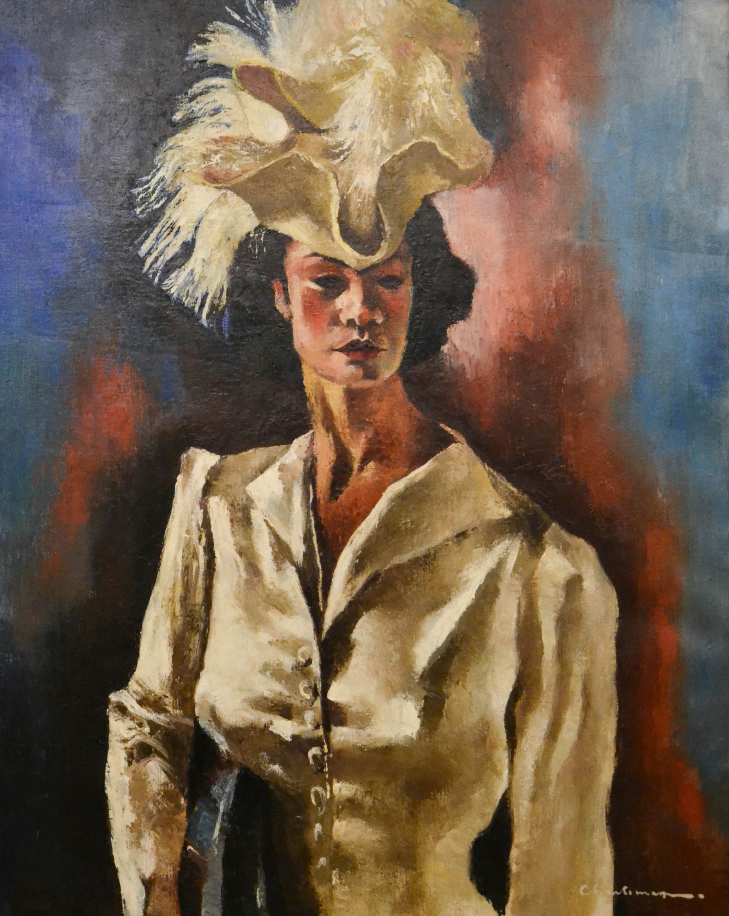 Khéra en blanc, Paul Charlemagne, 1941