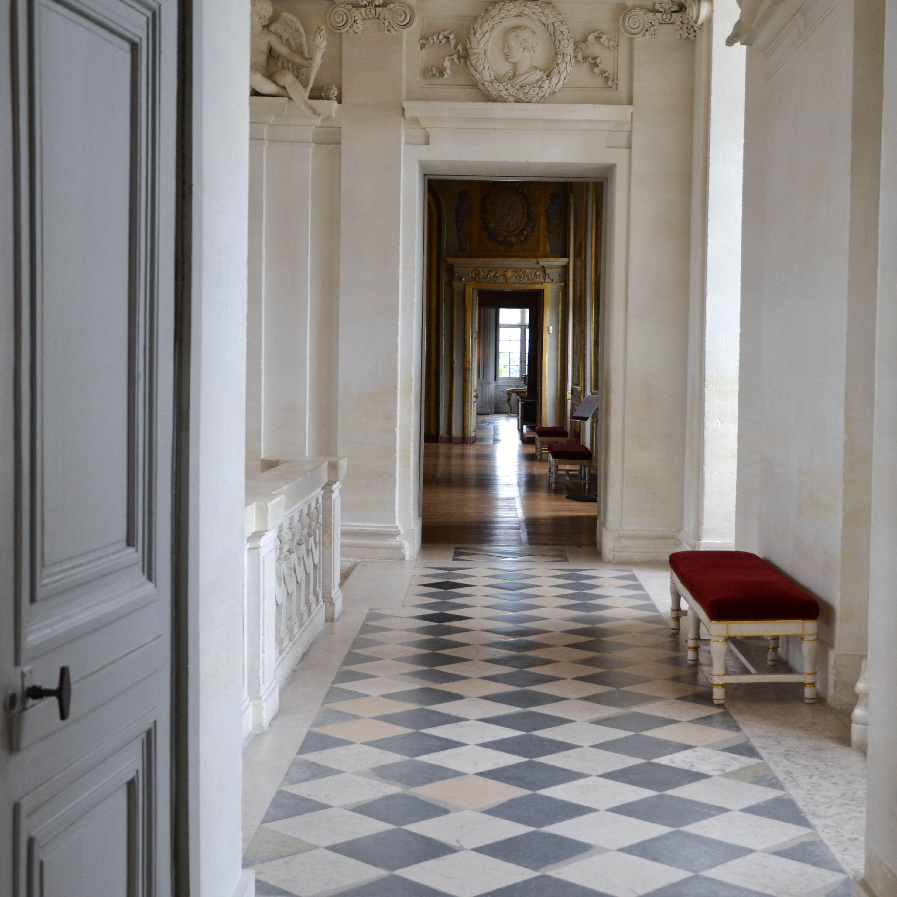 Premier étage, château de Maisons