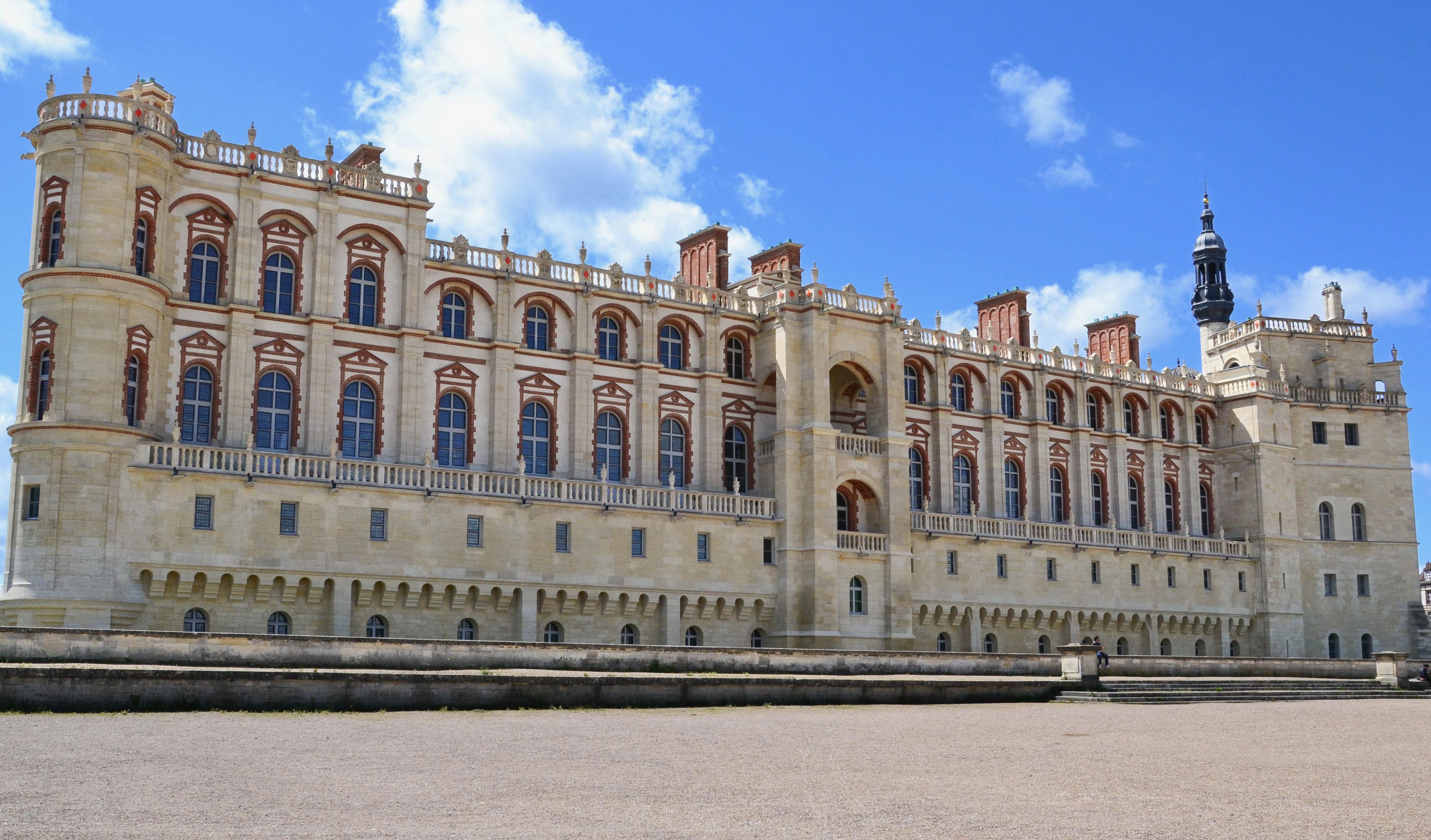 Côté jardin, Château de Saint-Germain-en-Laye