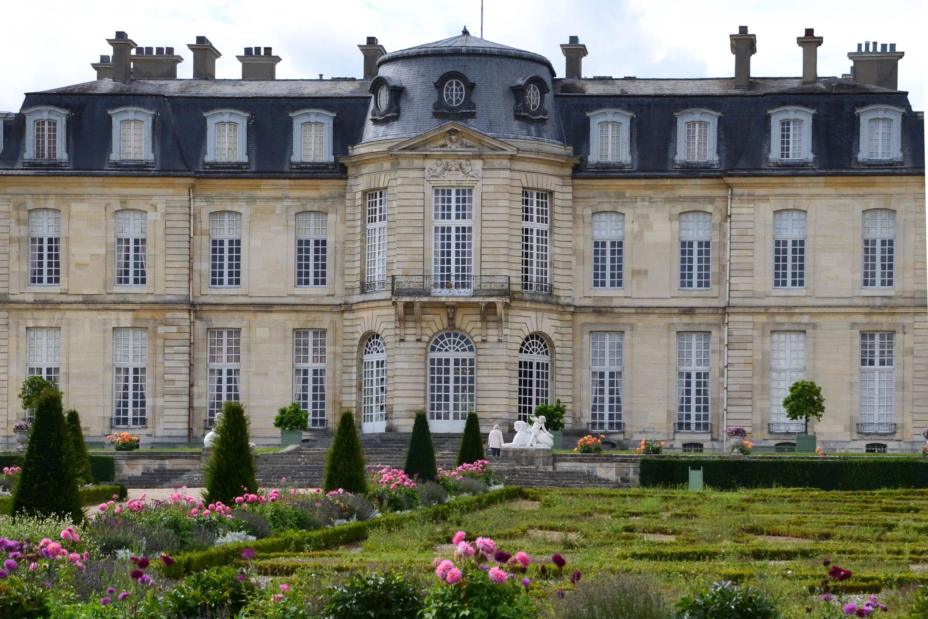 Façade nord, château de Champs-sur-Marne