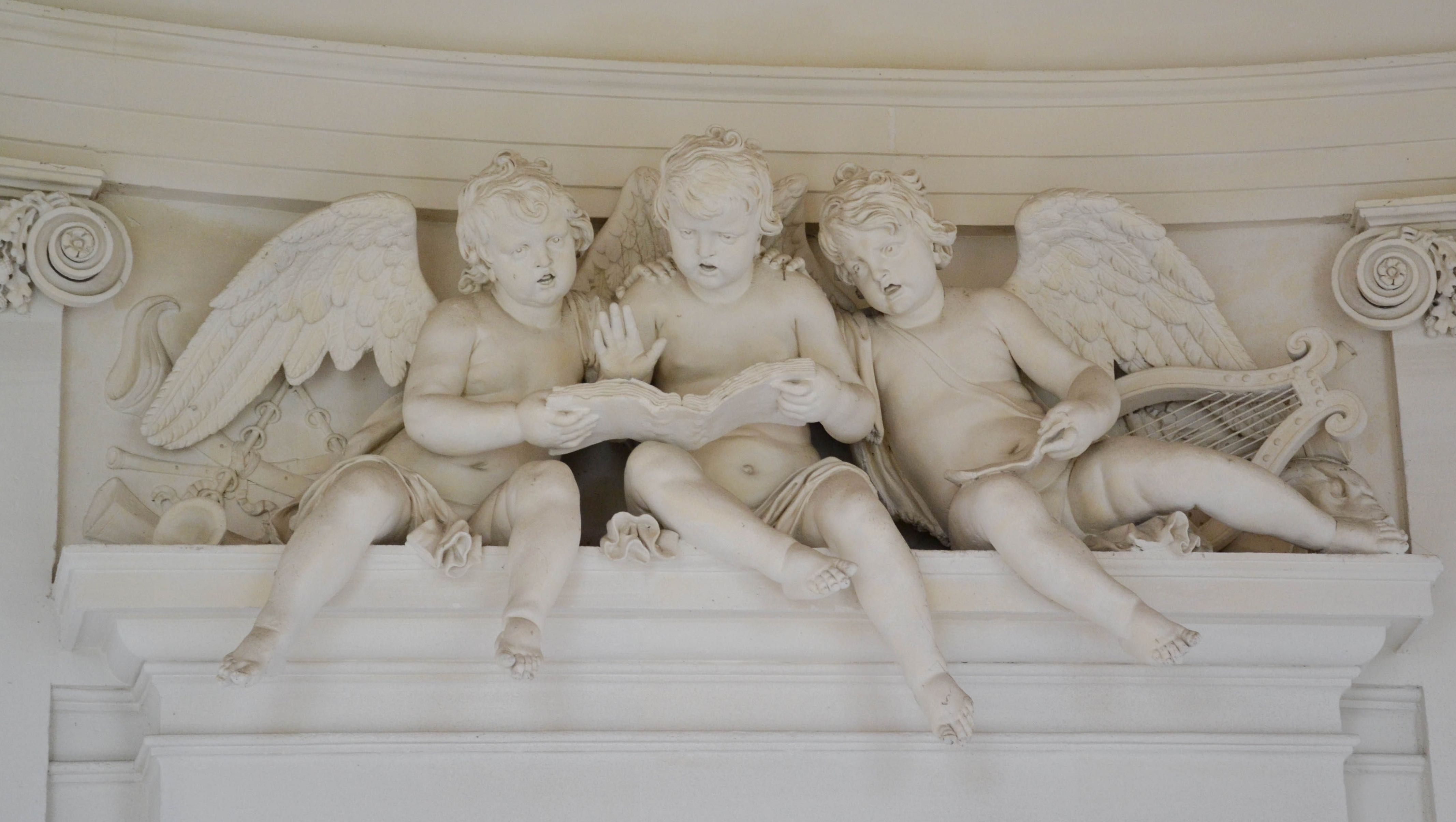 Putti des arts, château de Maisons