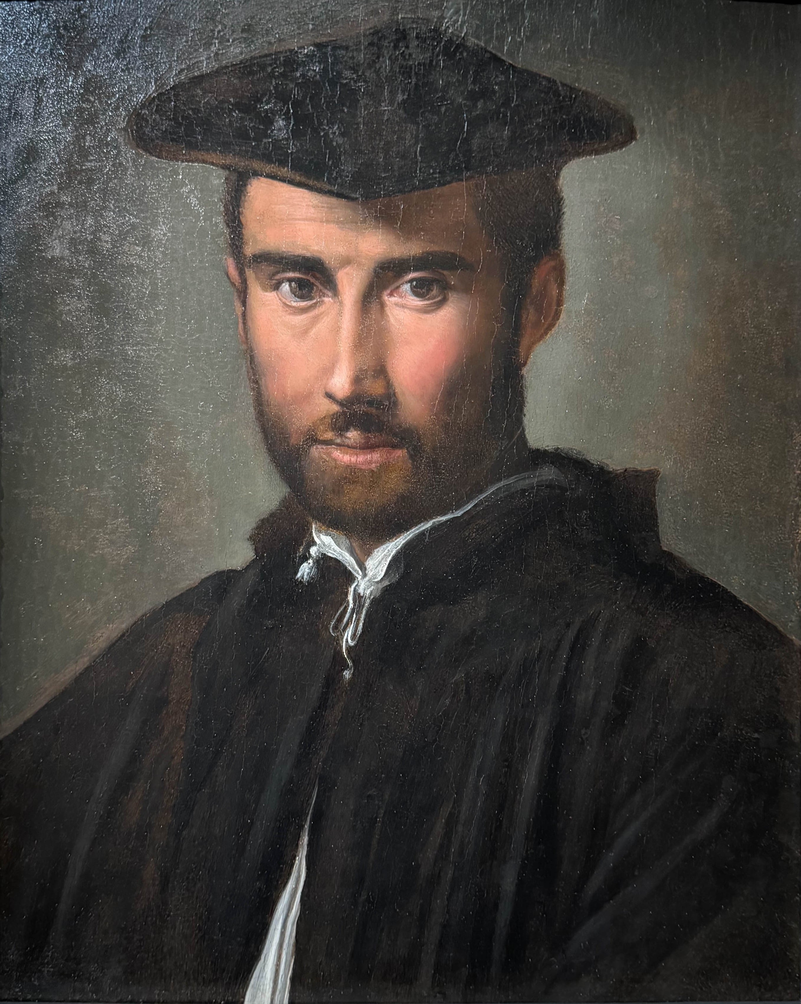 Portrait d’homme (1528), Parmesan, Galerie Borghèse, Rome