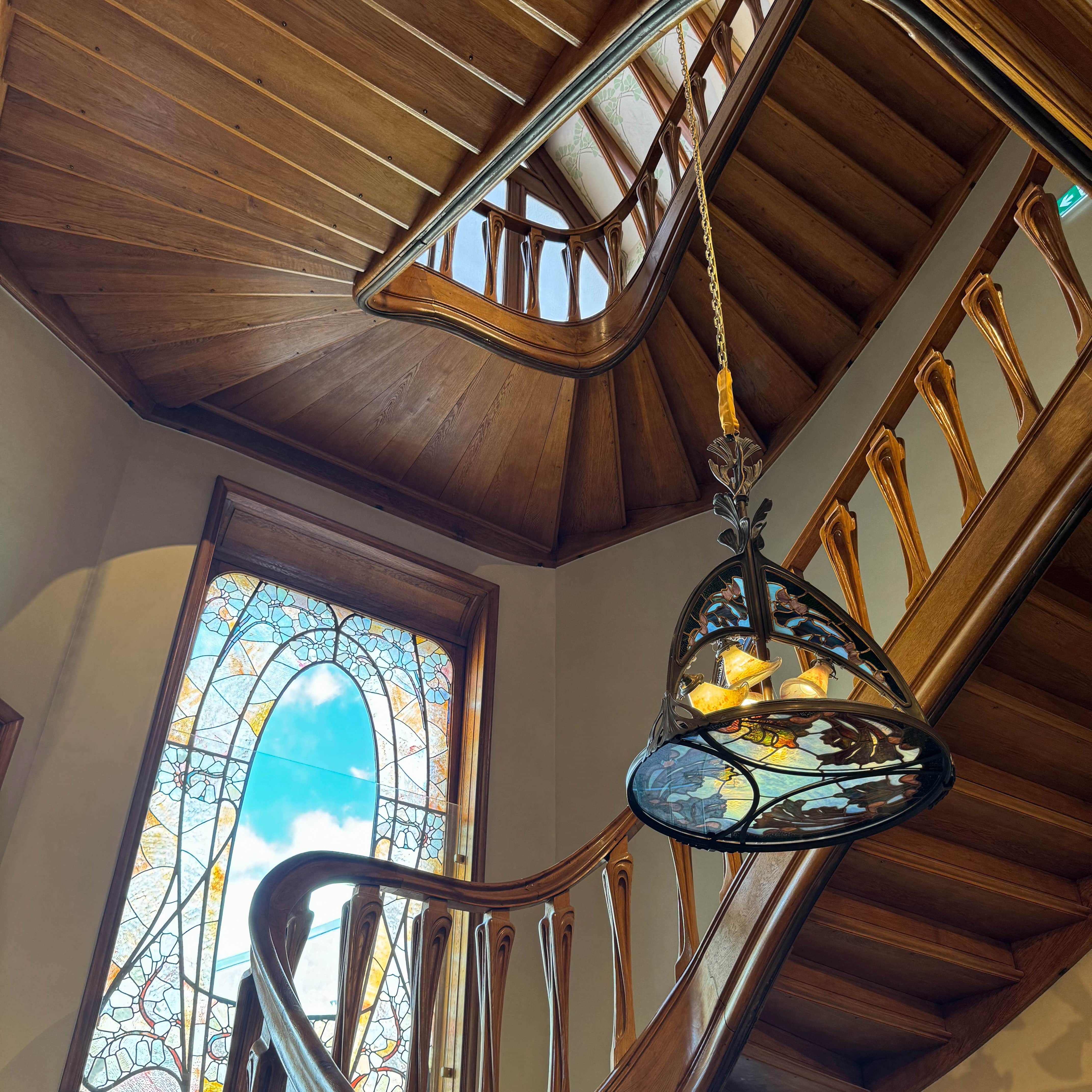 Escalier, Villa Majorelle, Nancy