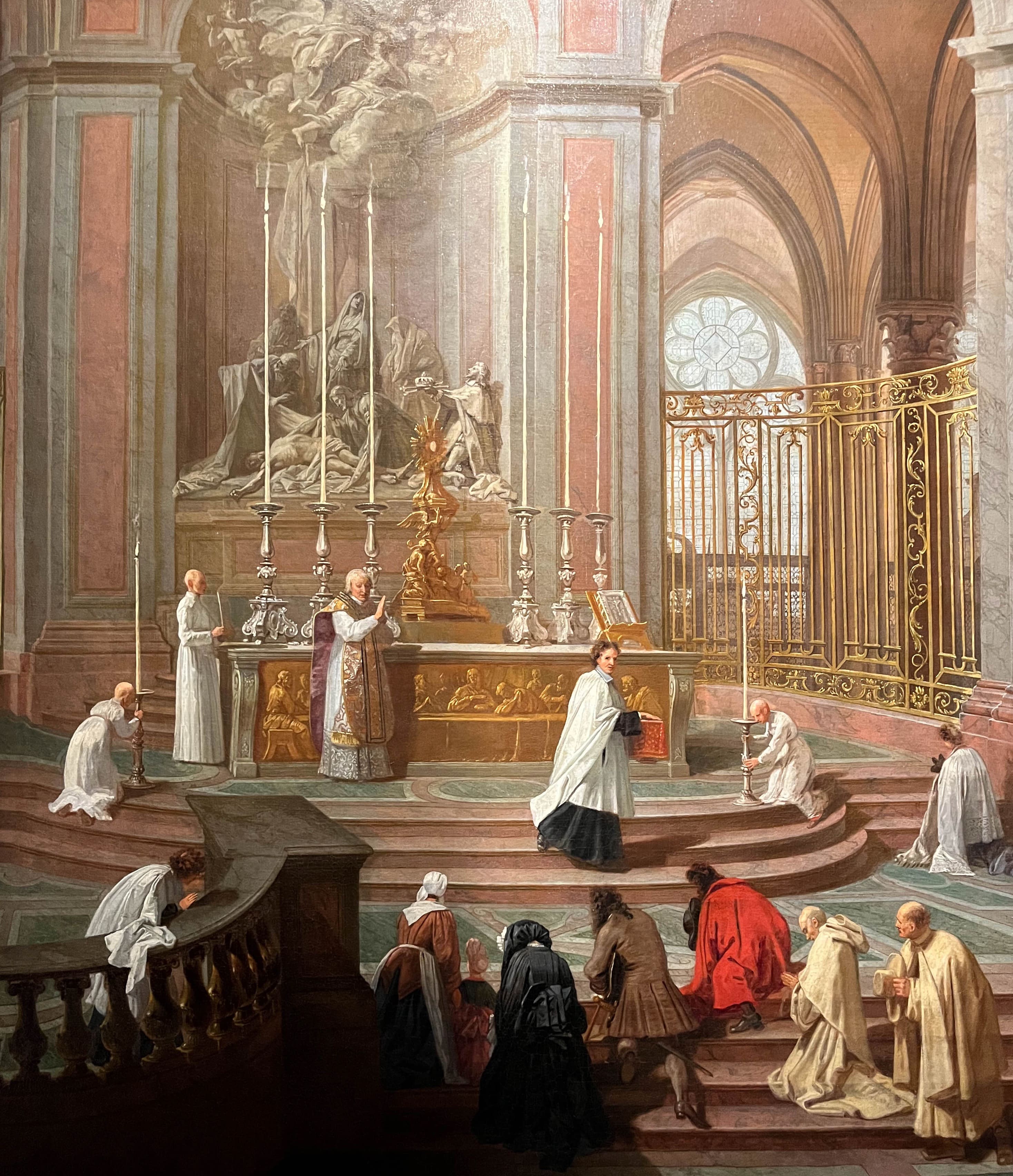 La Messe du chanoine Antoine de La Porte (entre 1708 et 1710)