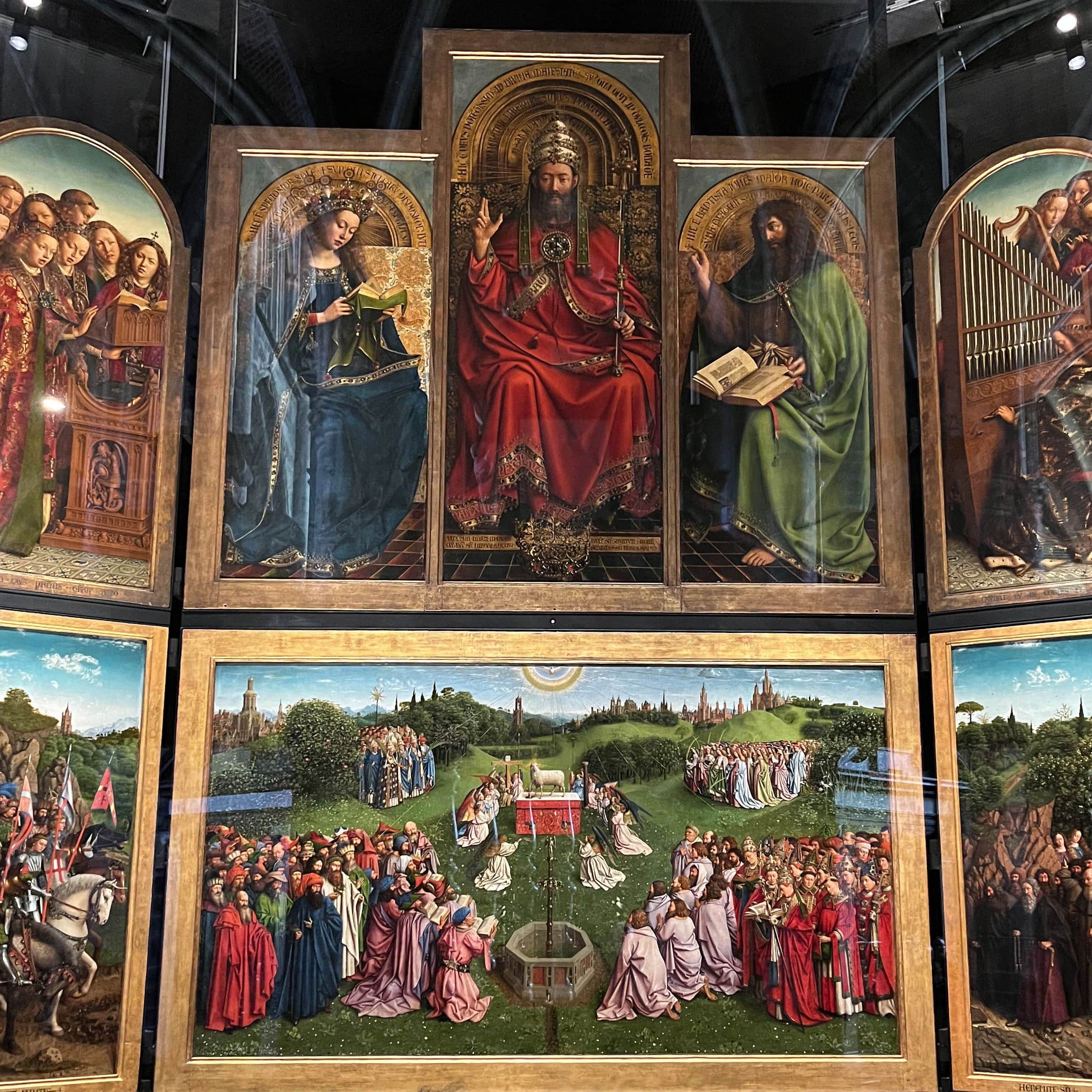 Retable de Gand, Hubert et Jan van Eyck, Cathédrale de Gand, Gand