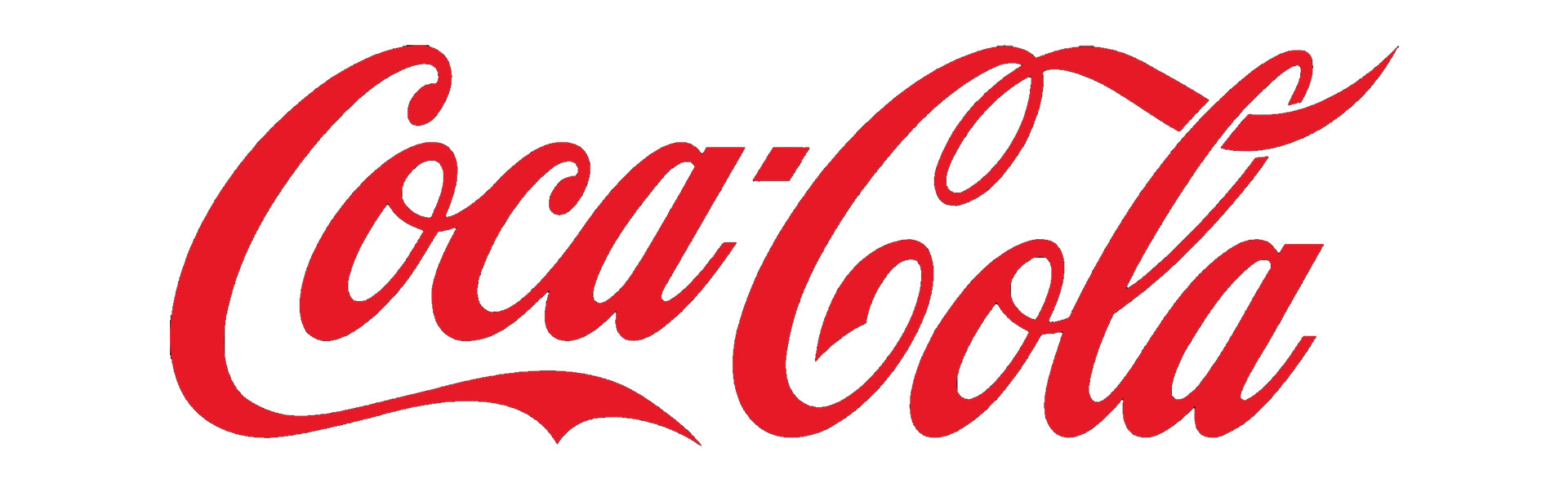 Couleur rouge dans le logo Coca Cola
